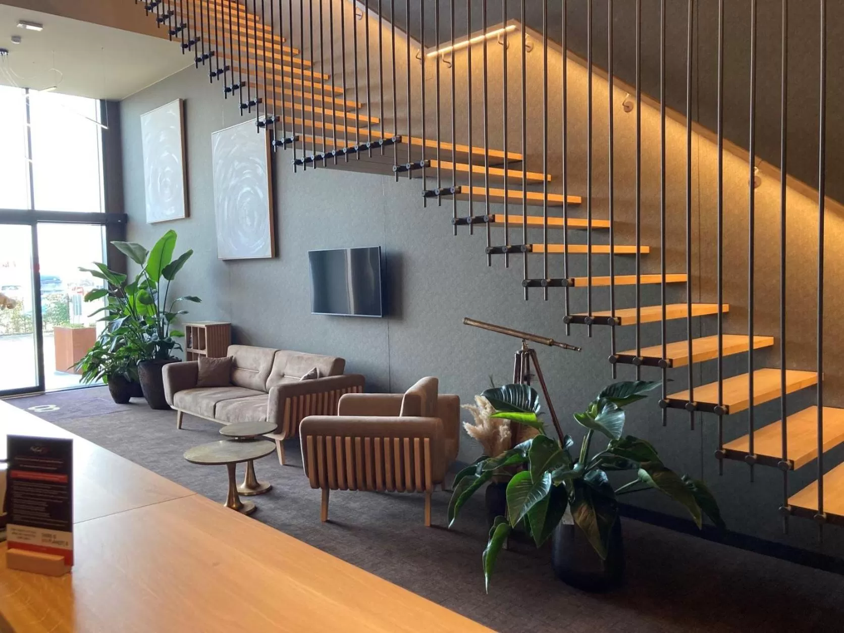 Lobby or reception in Hotel Le 830 Namur