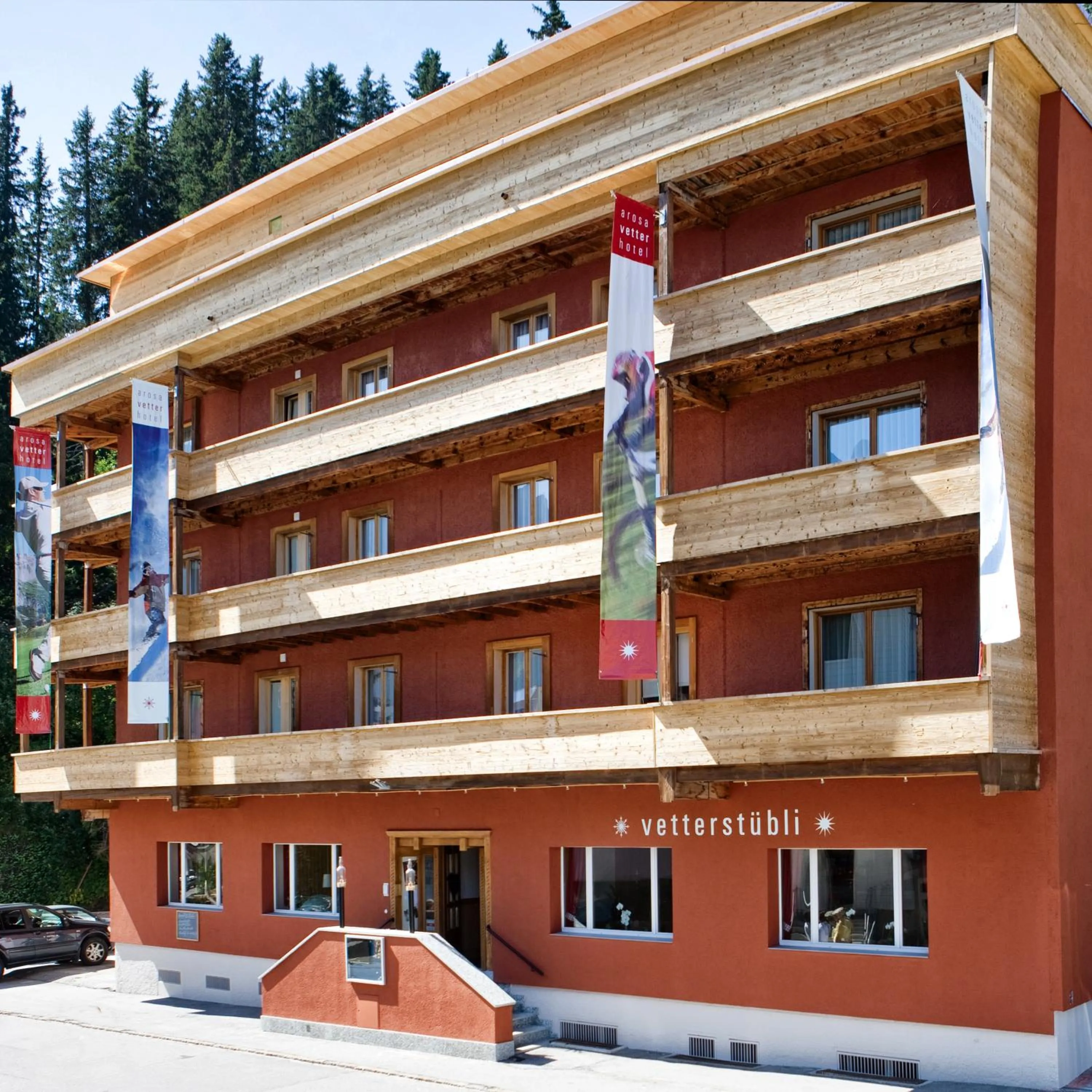 Restaurant/places to eat in Arosa Vetter Hotel