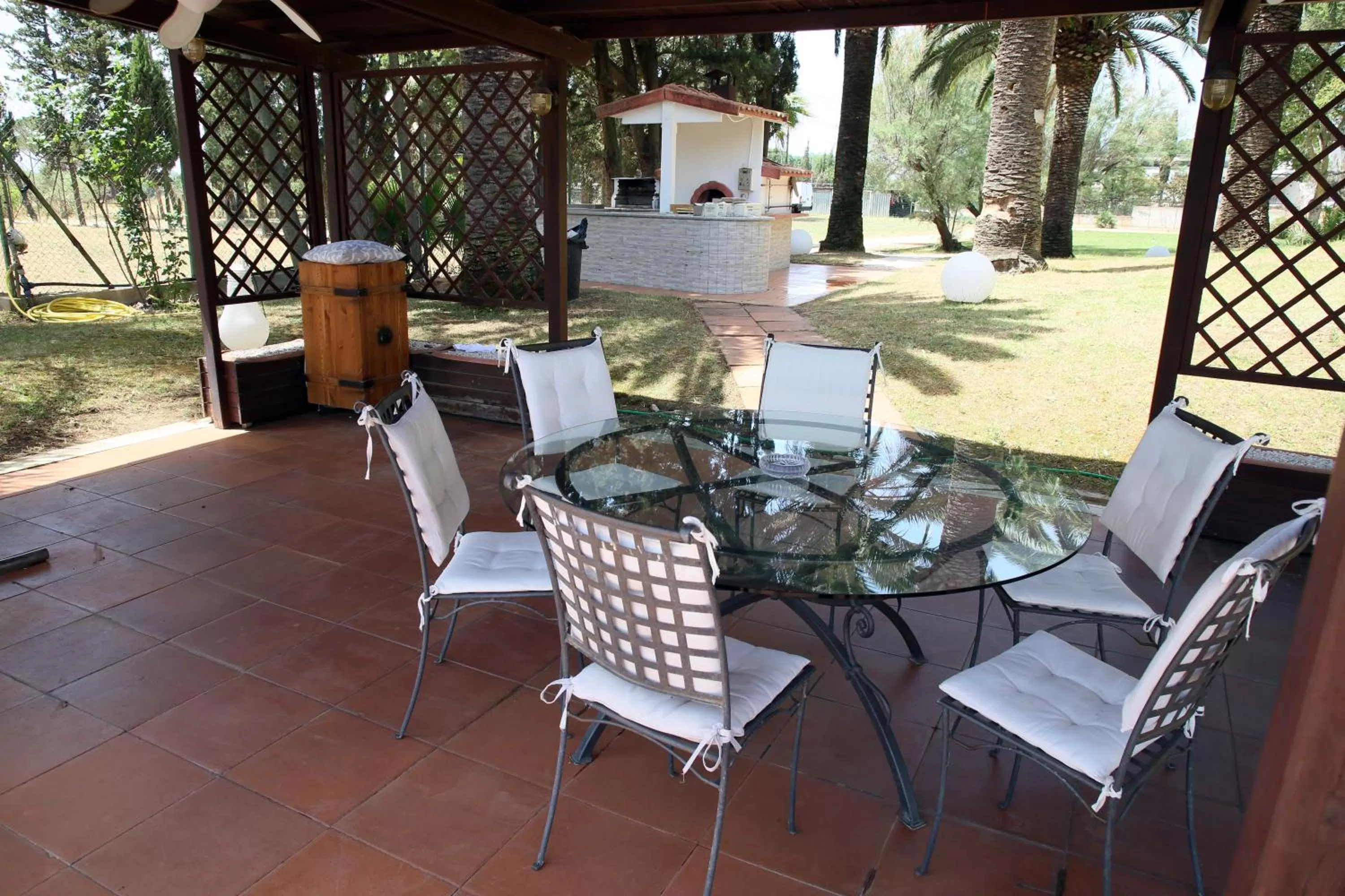 Patio in paradise suite