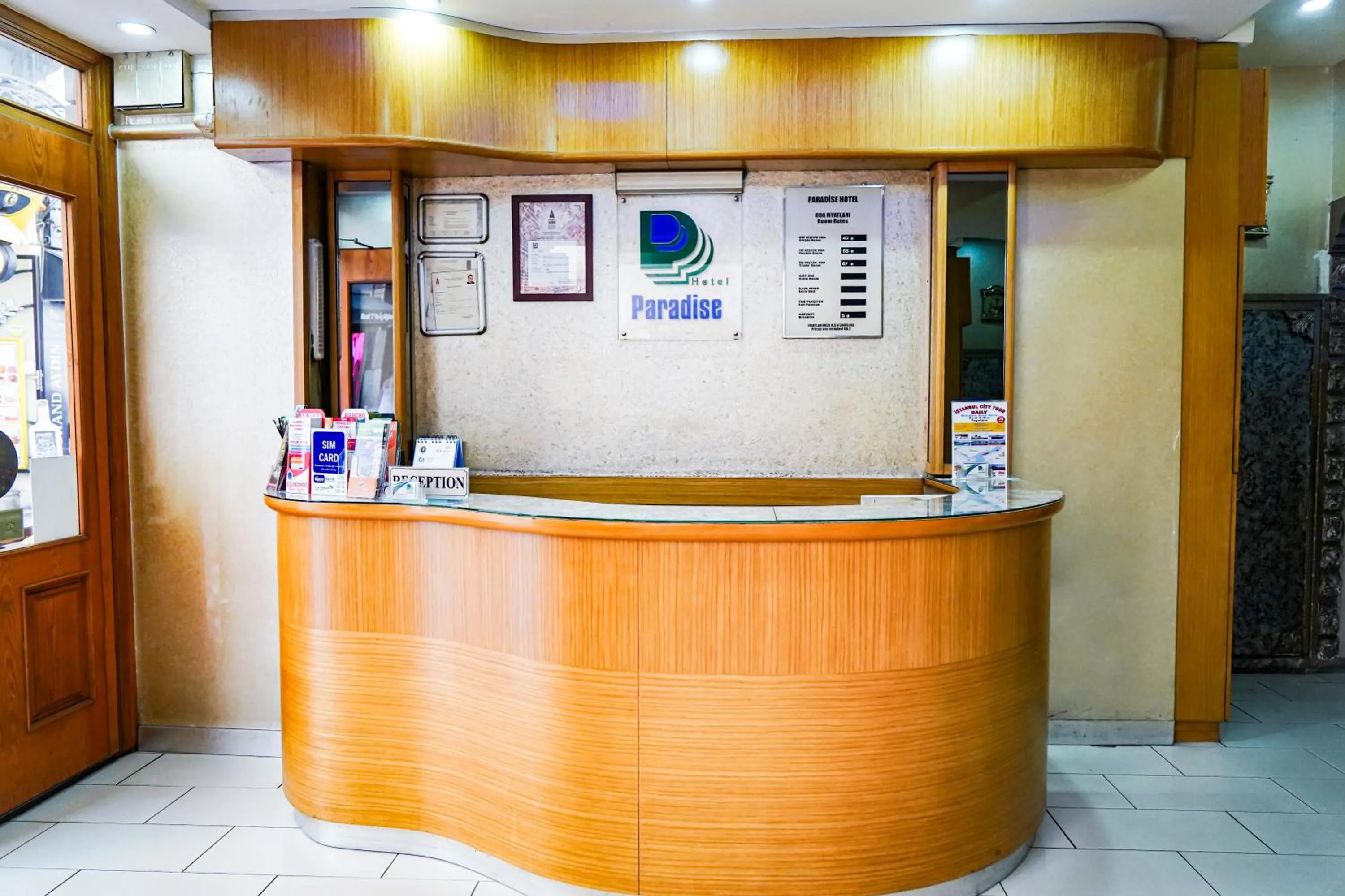 Property logo or sign, Lobby/Reception in Paradise Hotel