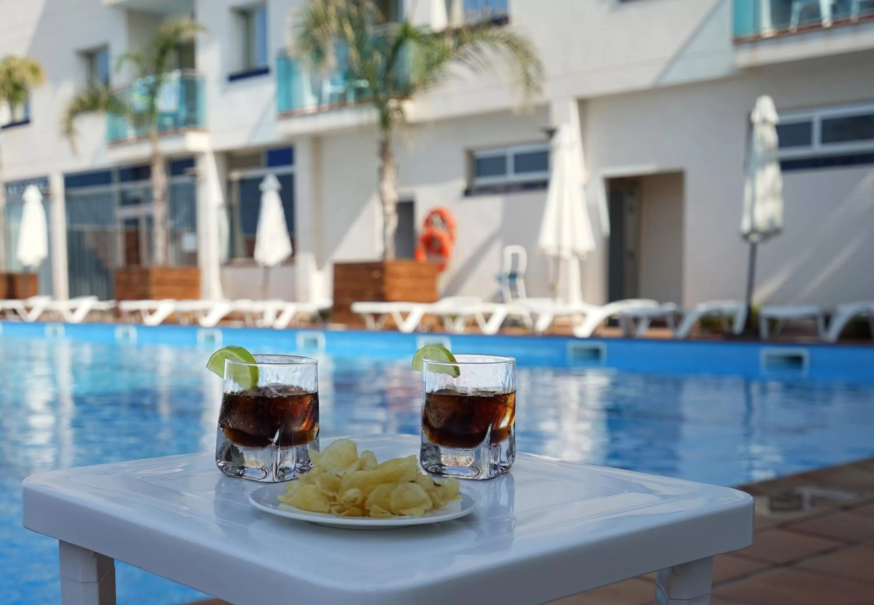 Swimming pool in Hotel Port Sitges