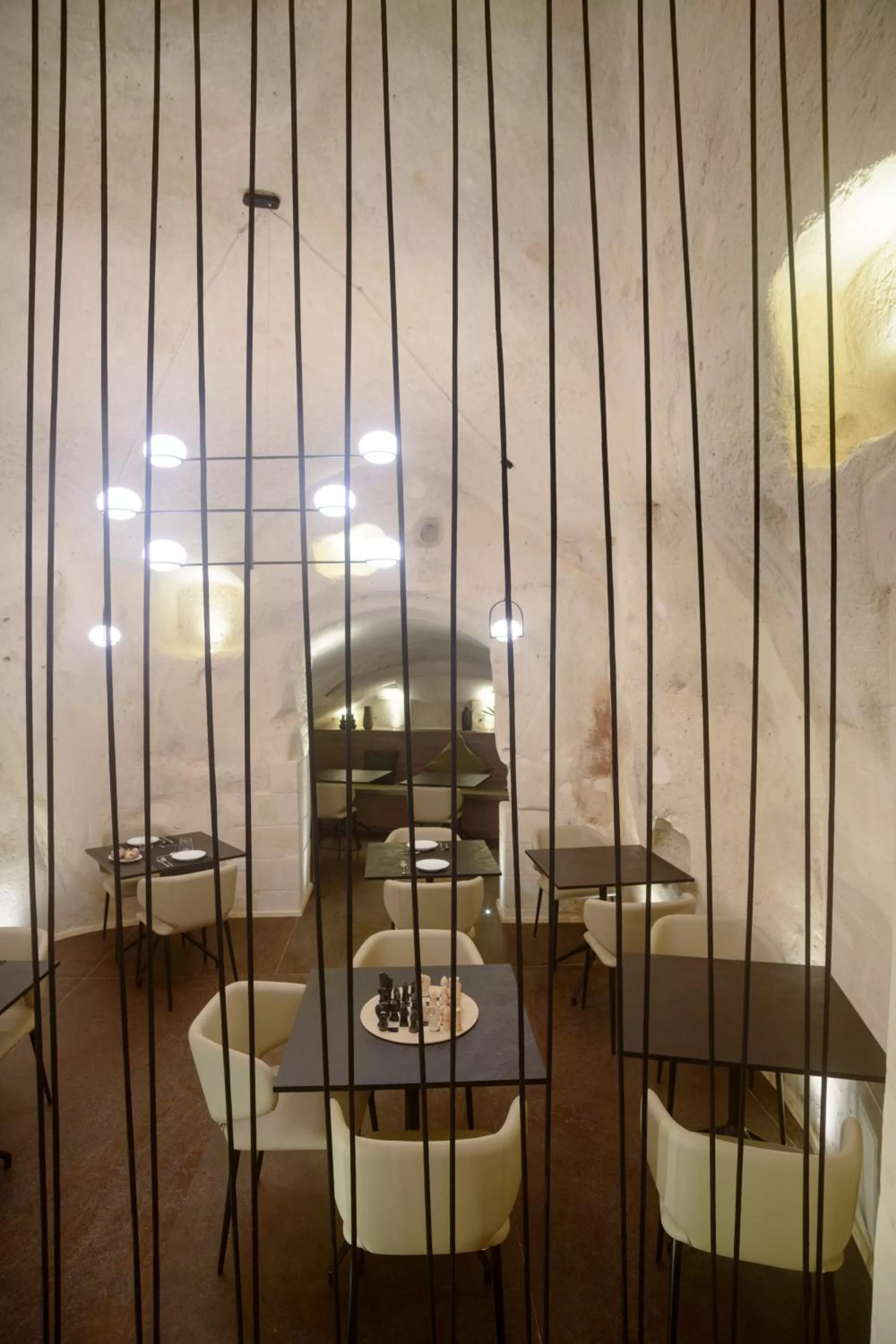 Lobby or reception in Le Malve Cave Retreat