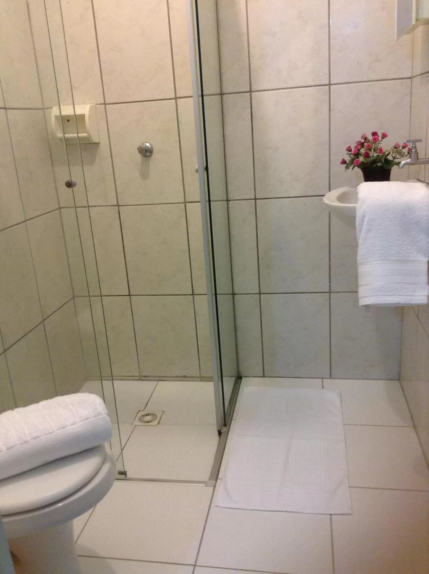 Bathroom in Pousada Alvorada Brotas - e agendamento das atividades turísticas