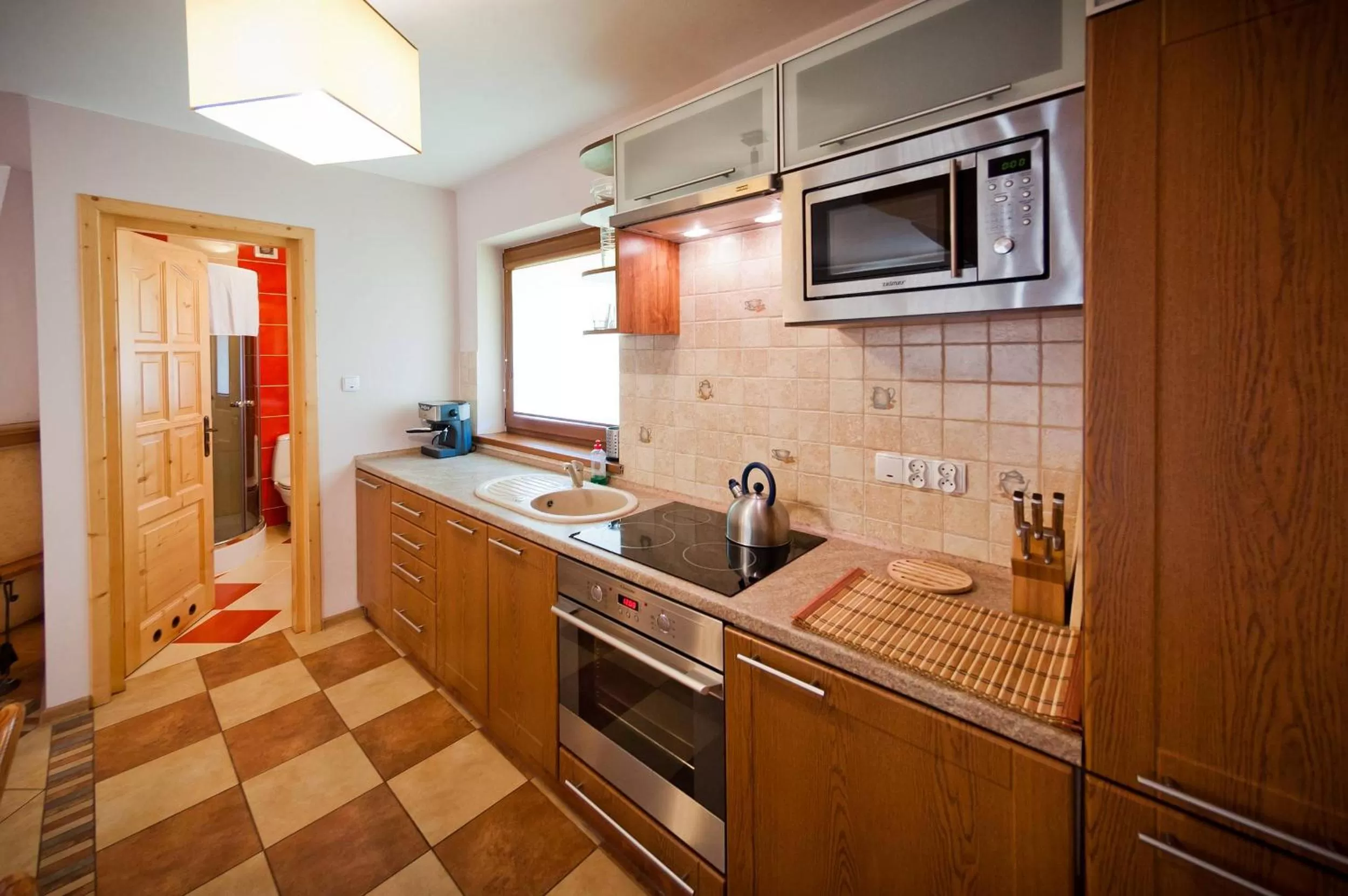 Kitchen or kitchenette in Wynajem Pokoi ,,Góry Tatry Wypoczynek "Paweł Kuczyński