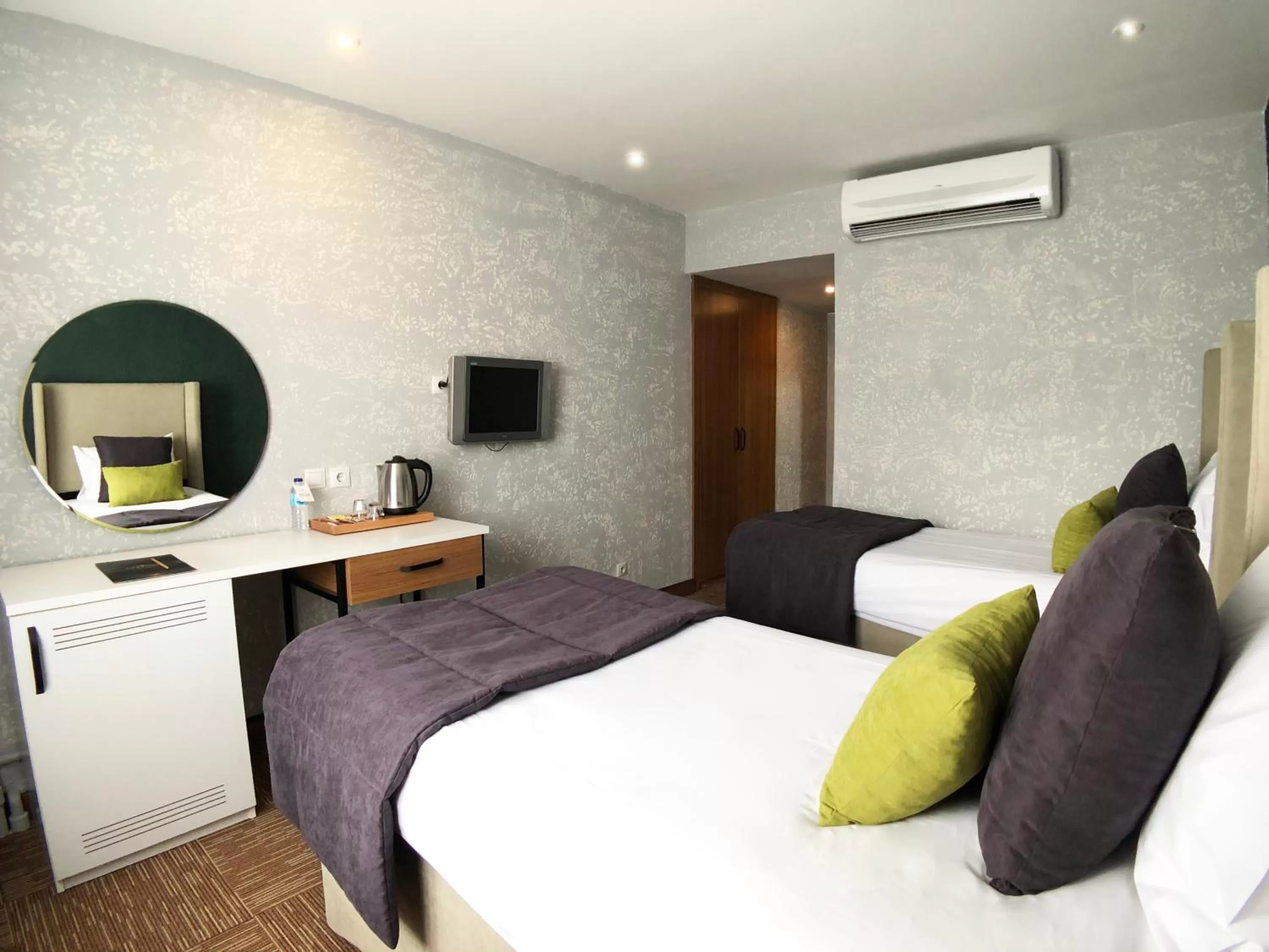 Bed in Sveo İstanbul Hotel