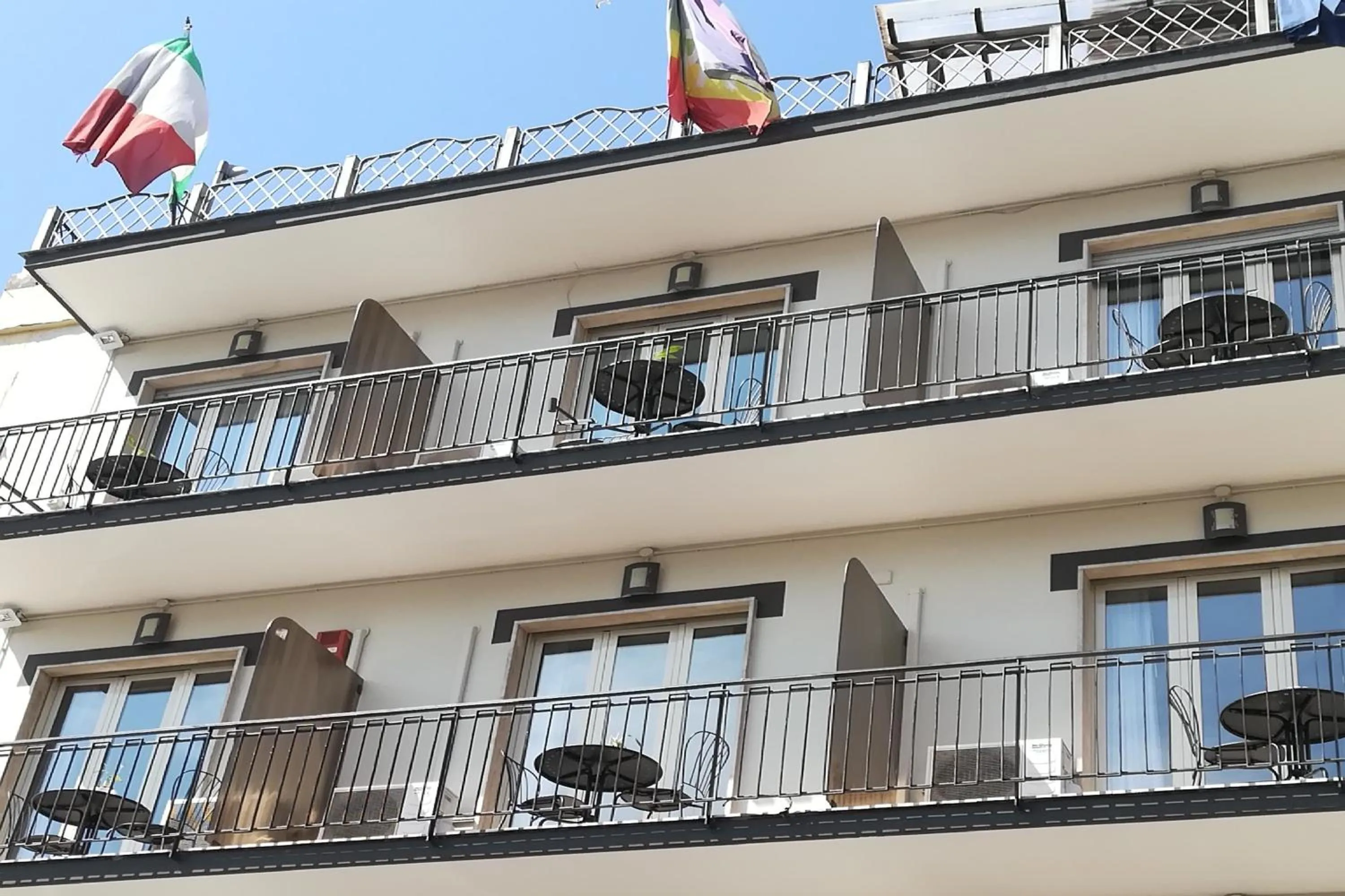 Property building in Hotel Leopardi