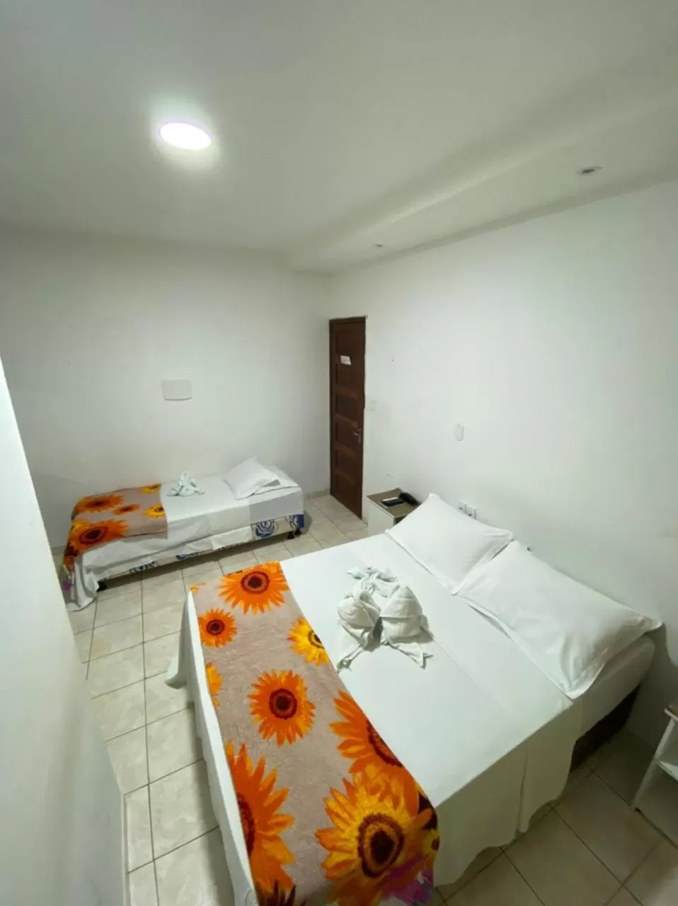 Bed in Pousada Verdes Mares