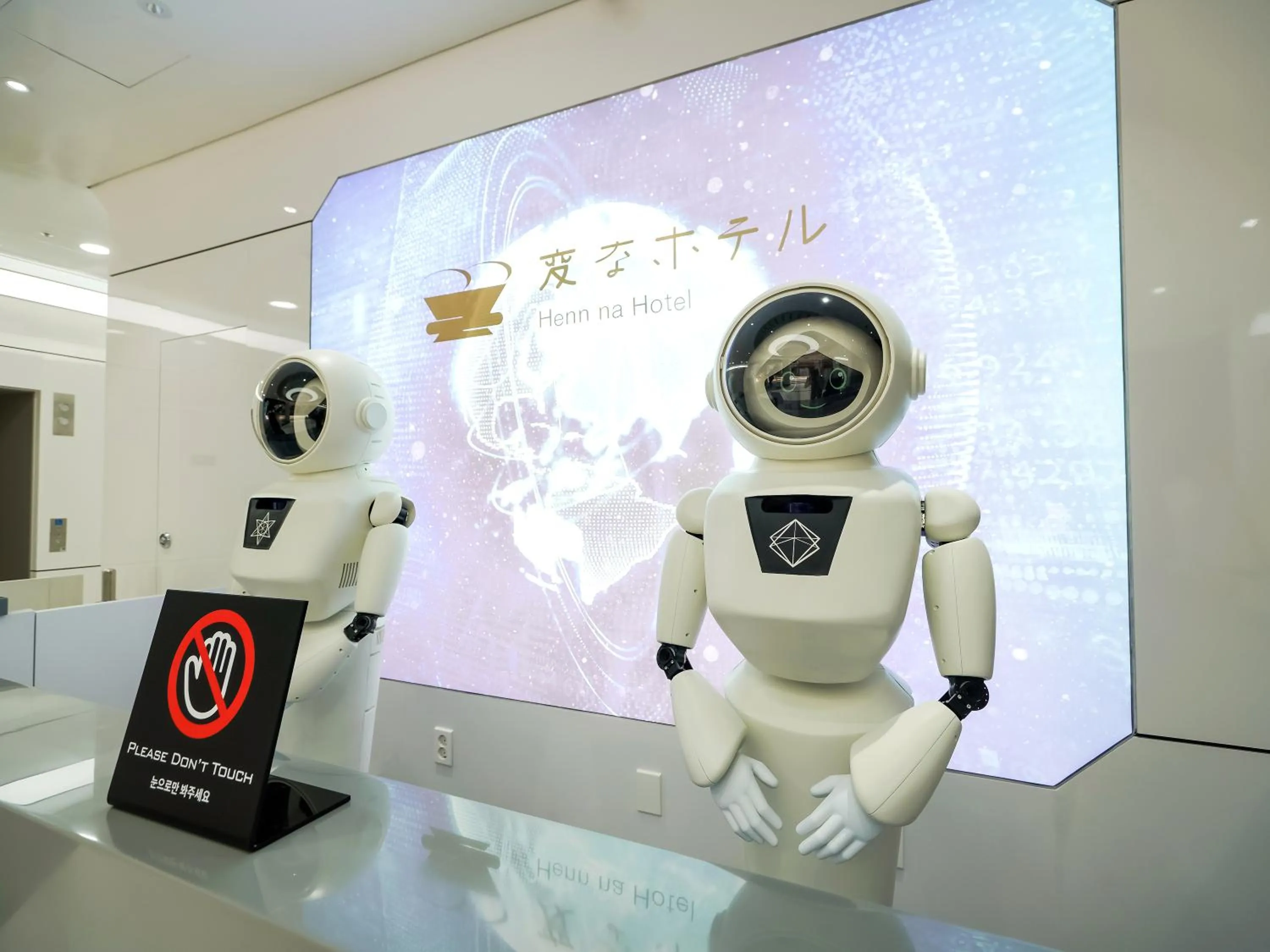 Lobby or reception in Henn na Hotel Seoul Myeongdong