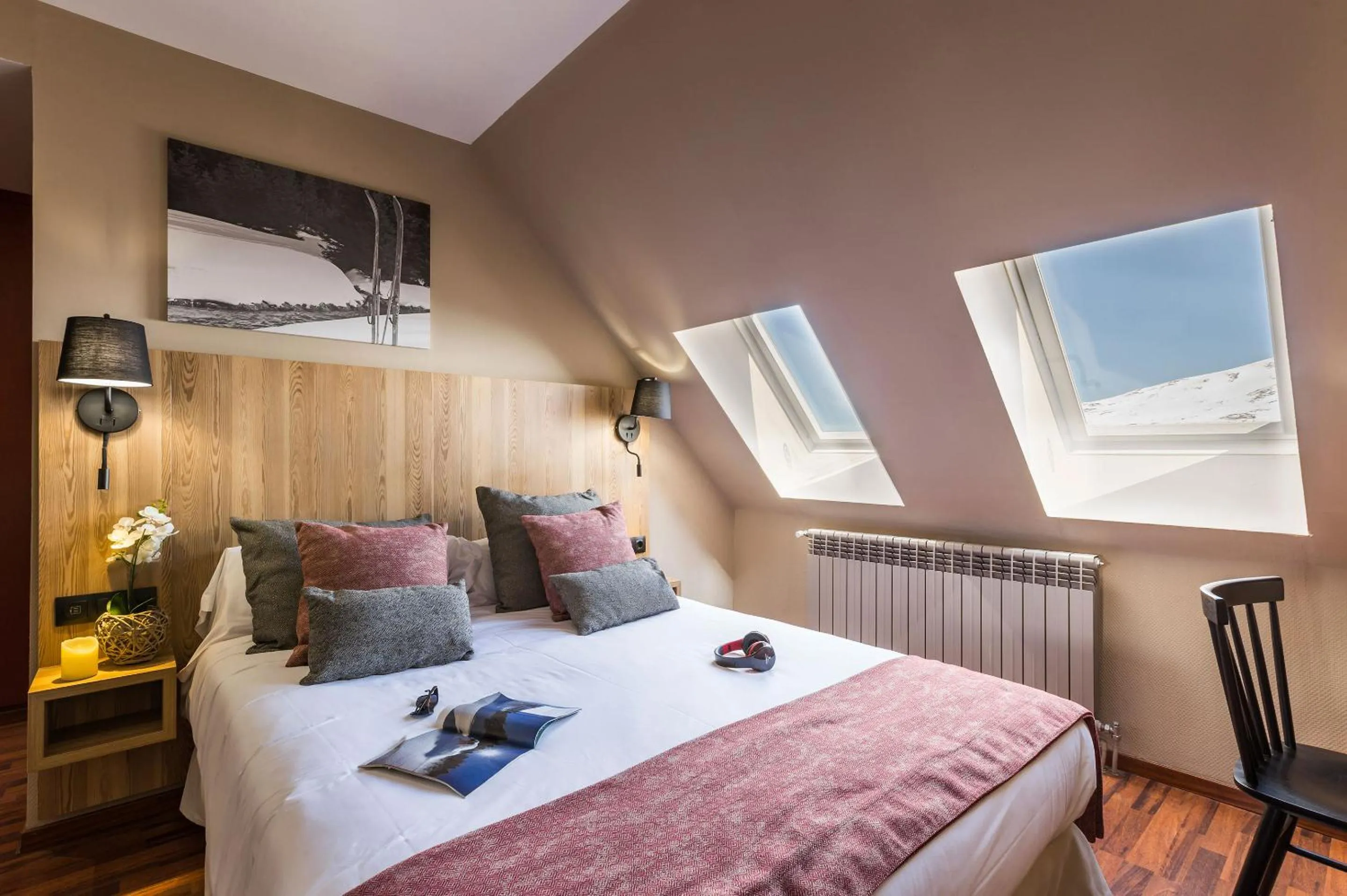 Bed in Hotel Grand Pas by Nexta