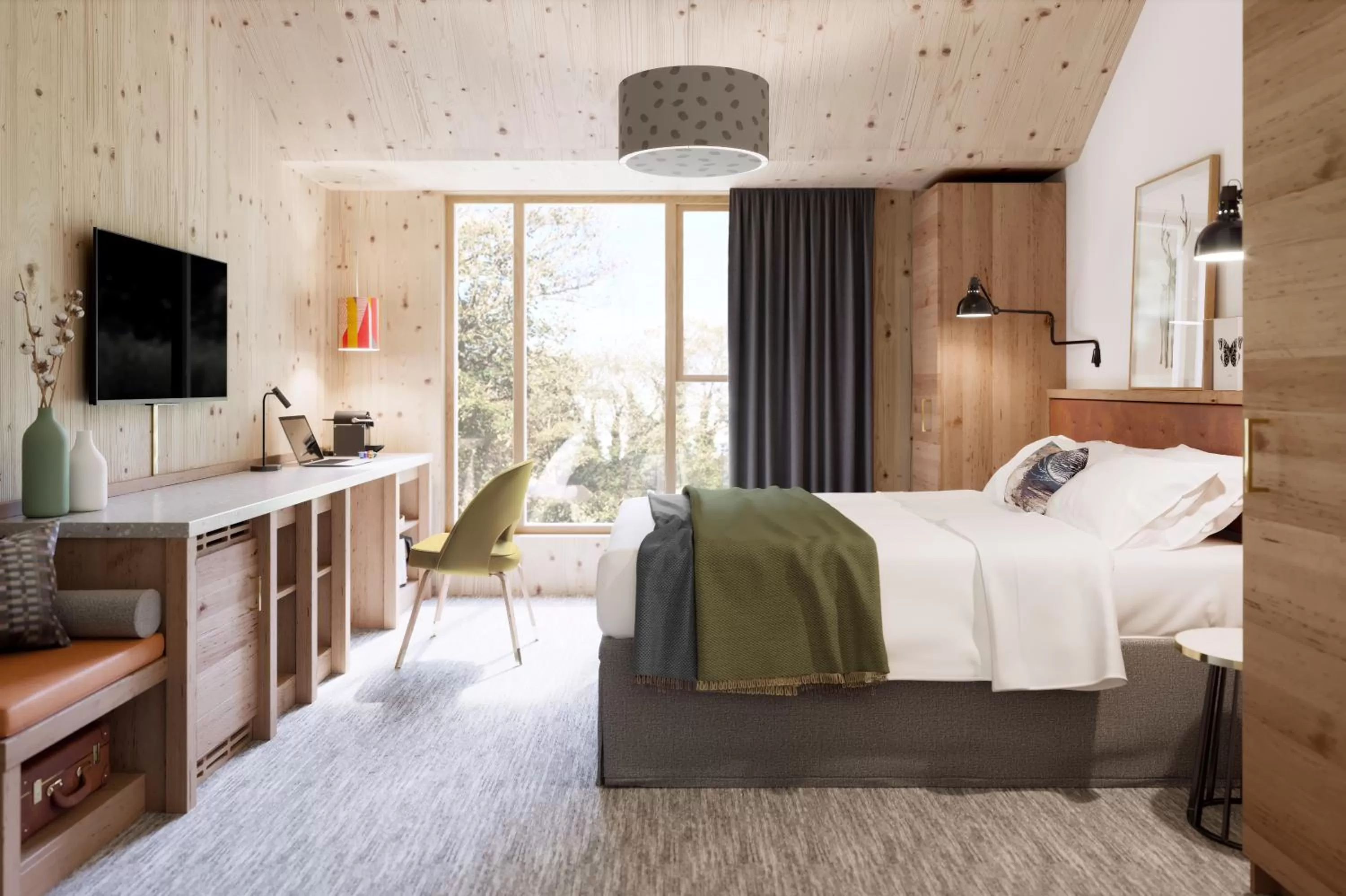 Bed in The Royal Foresters