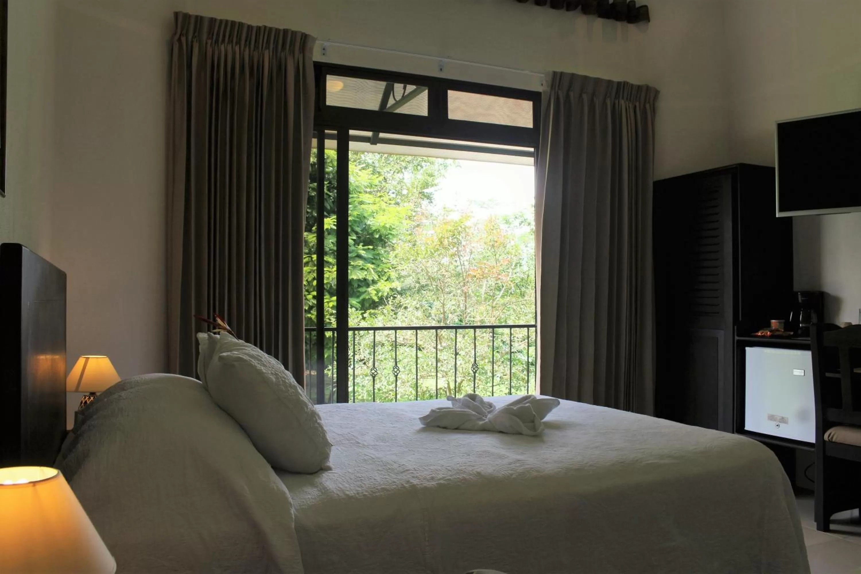 Bed in Cabañas Green House