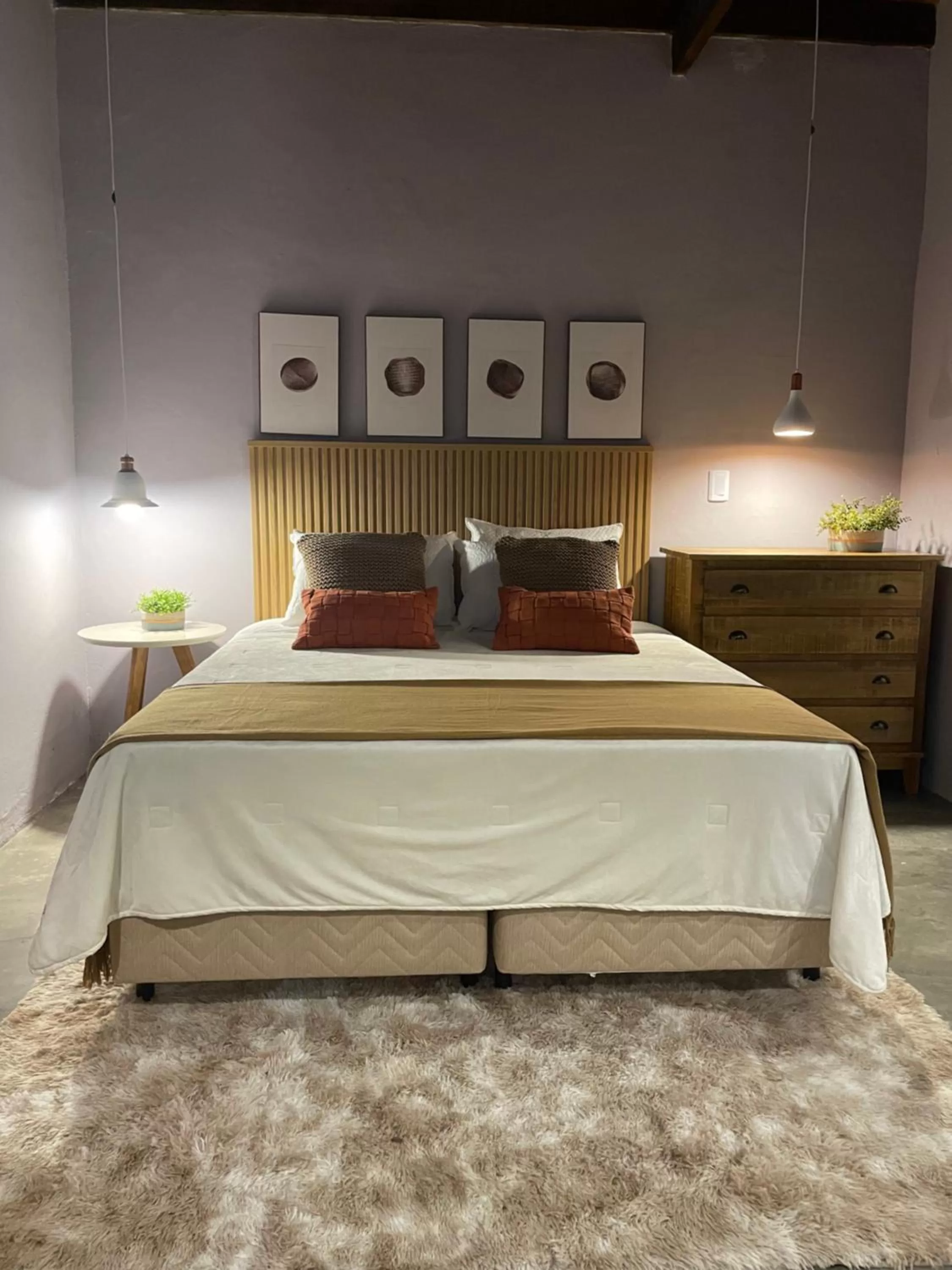 Bed in Pousada Santa Thereza