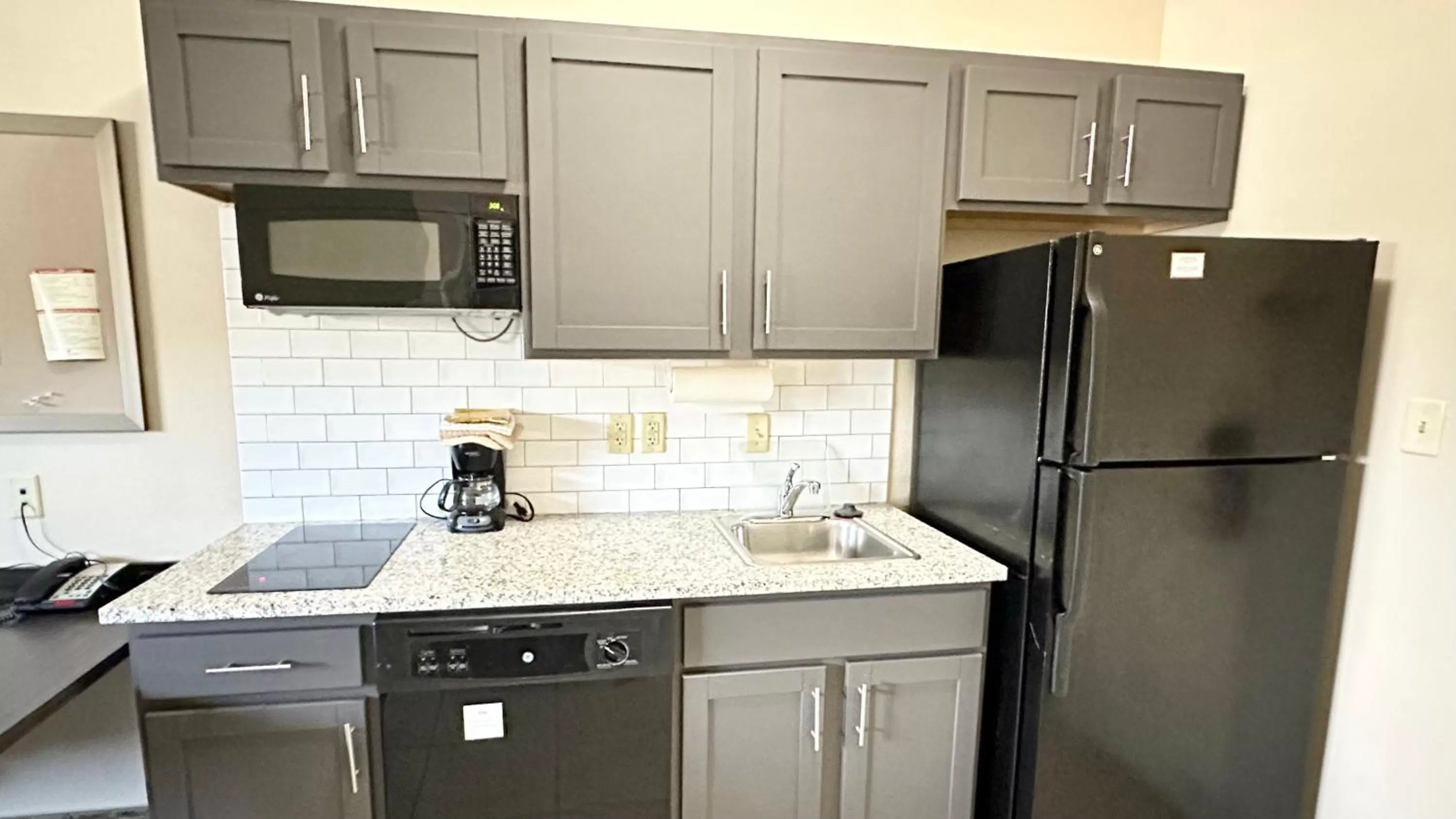 Kitchen or kitchenette in Candlewood Suites South Bend Airport by IHG