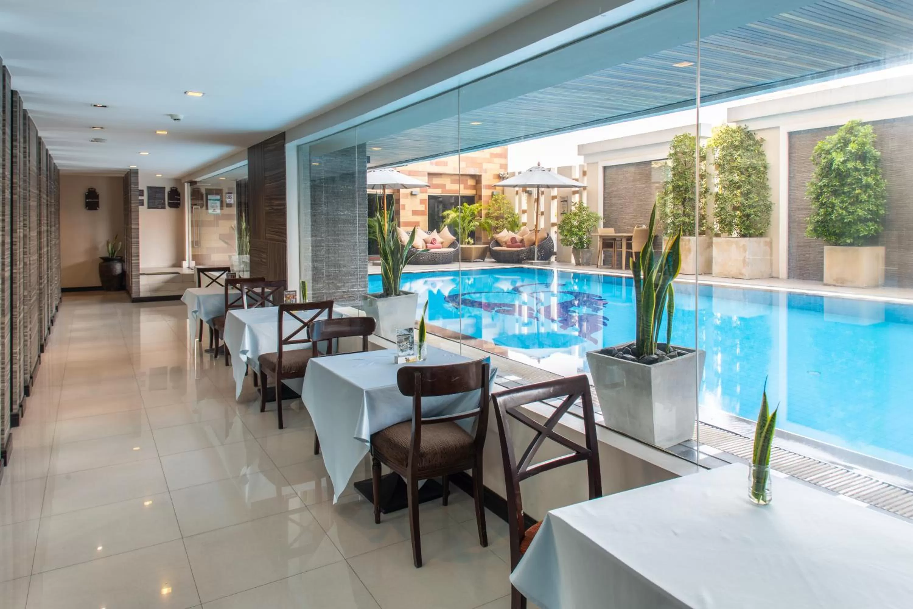 Swimming pool in Mida Hotel Don Mueang Airport
