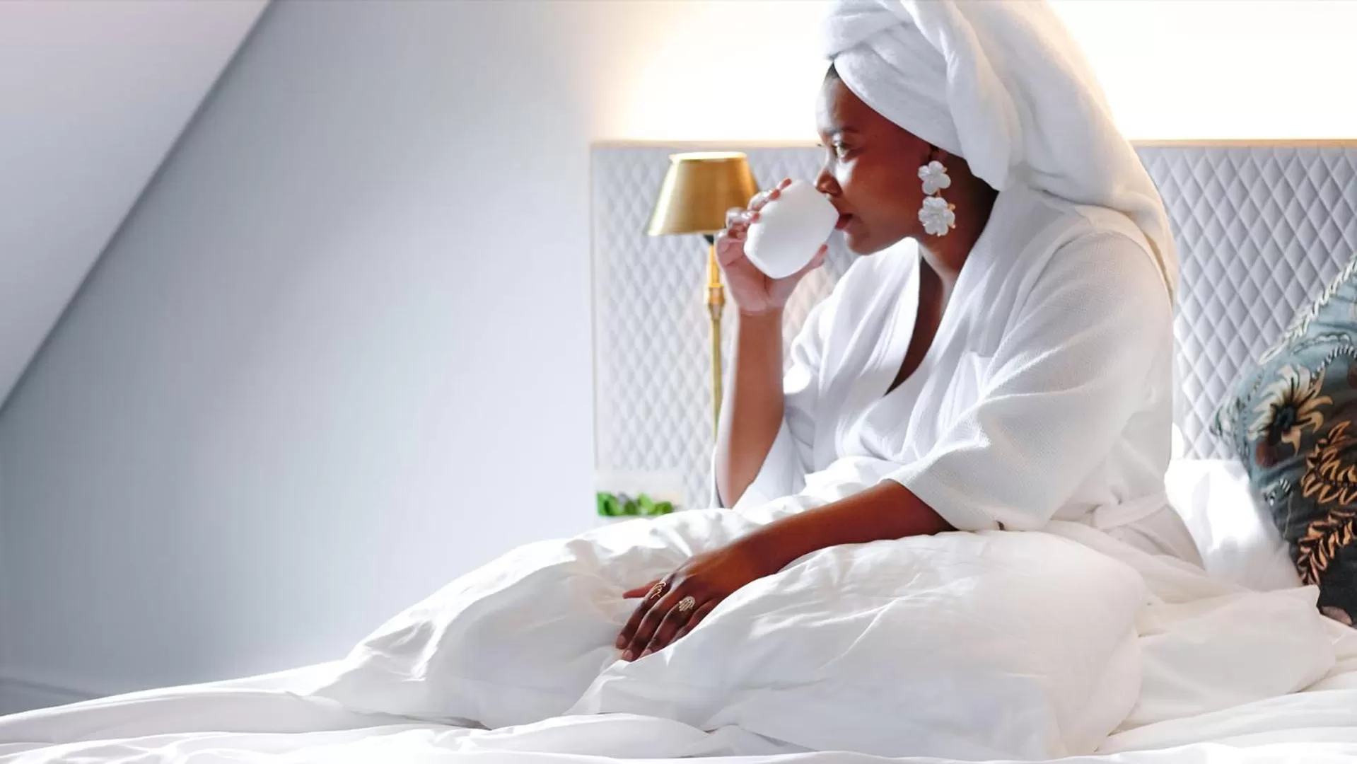 People, Bed in The Winchester Hotel by NEWMARK