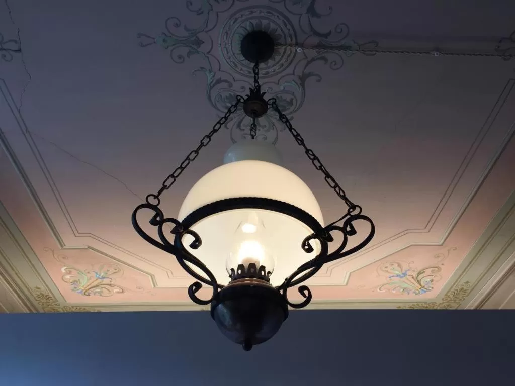 Decorative detail in B&B Villa Rosalinda