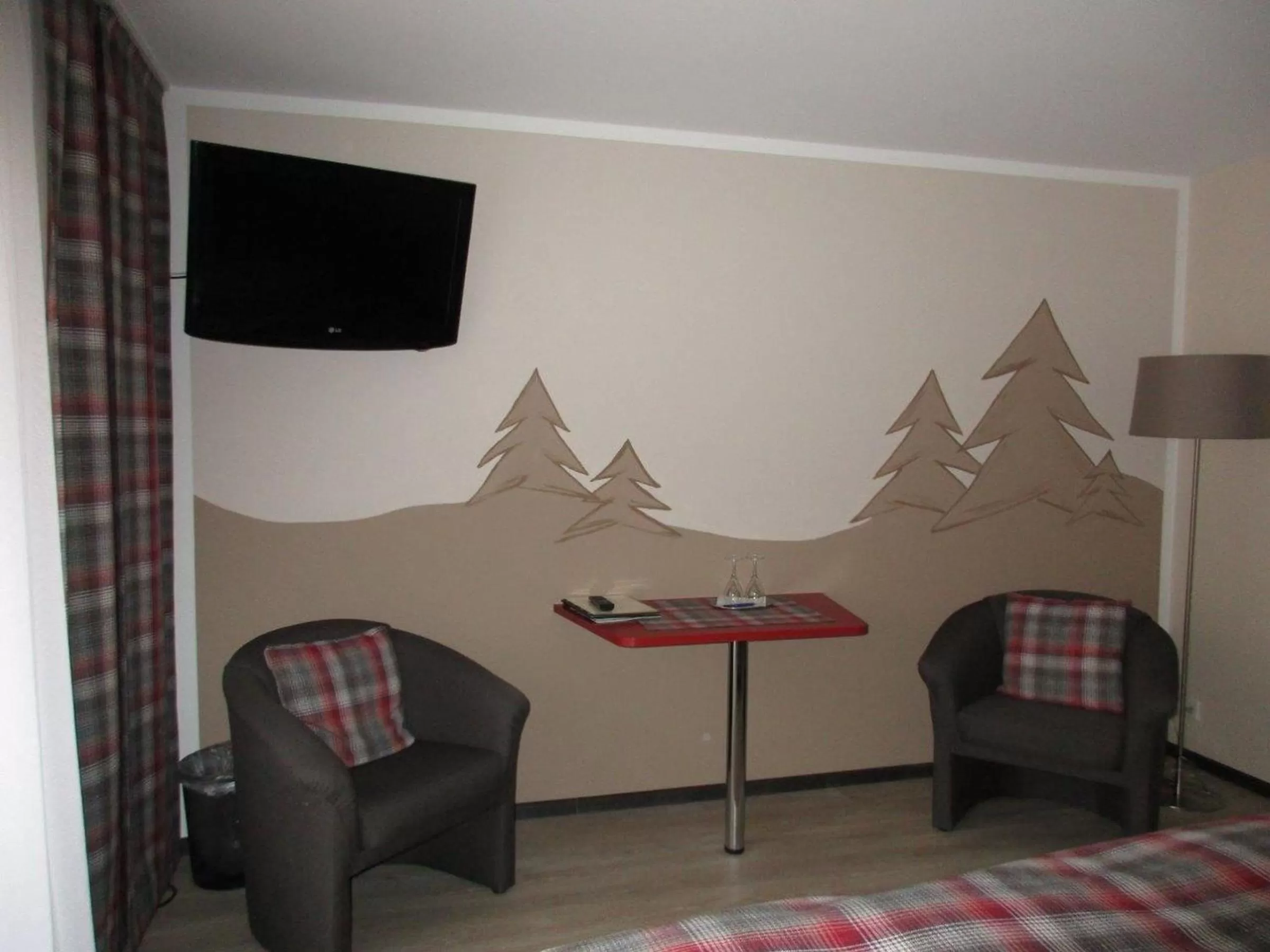 Bedroom, Seating Area in Hotel Garni Café Räpple