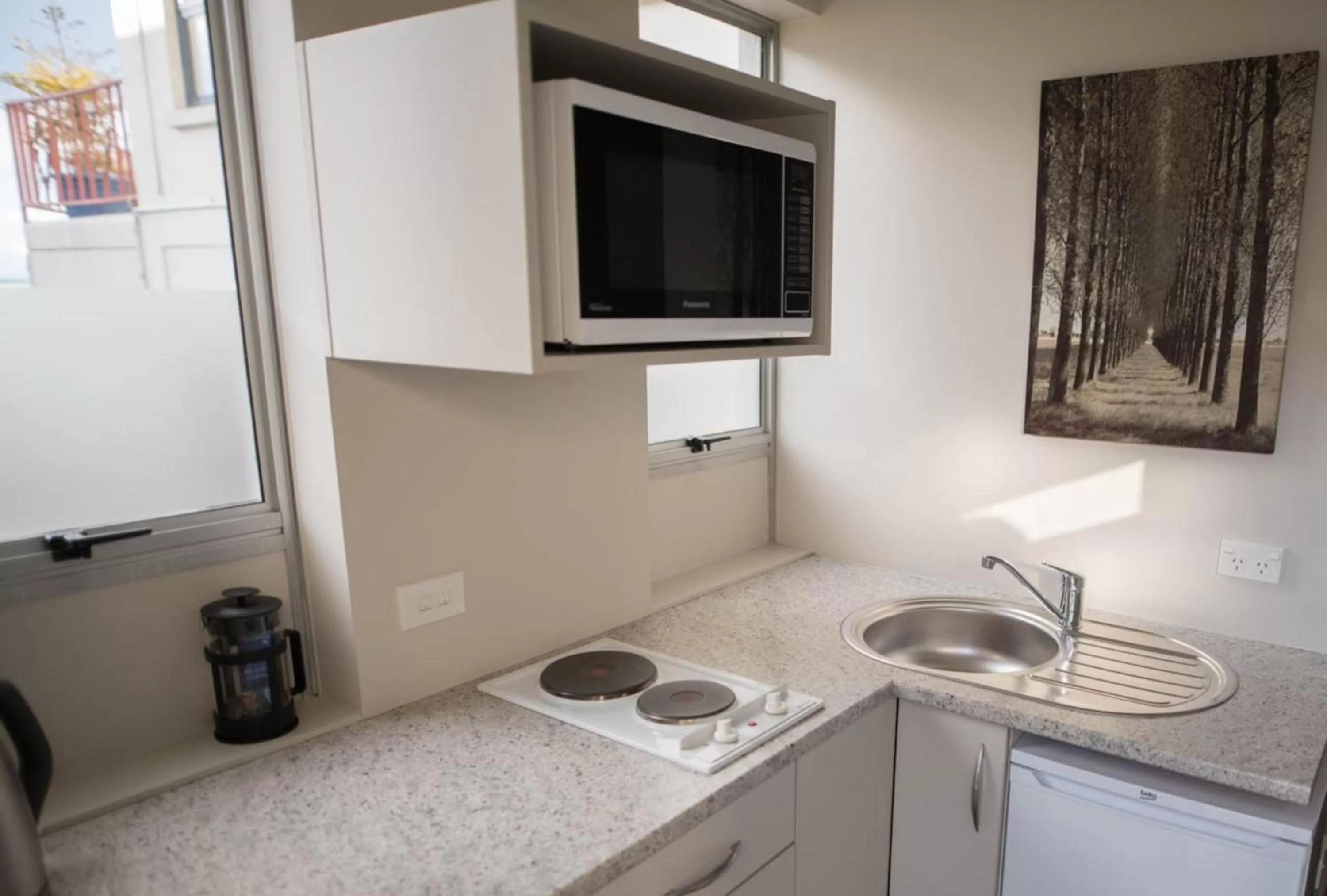 Kitchen or kitchenette, Kitchen/Kitchenette in Panorama Motor Lodge