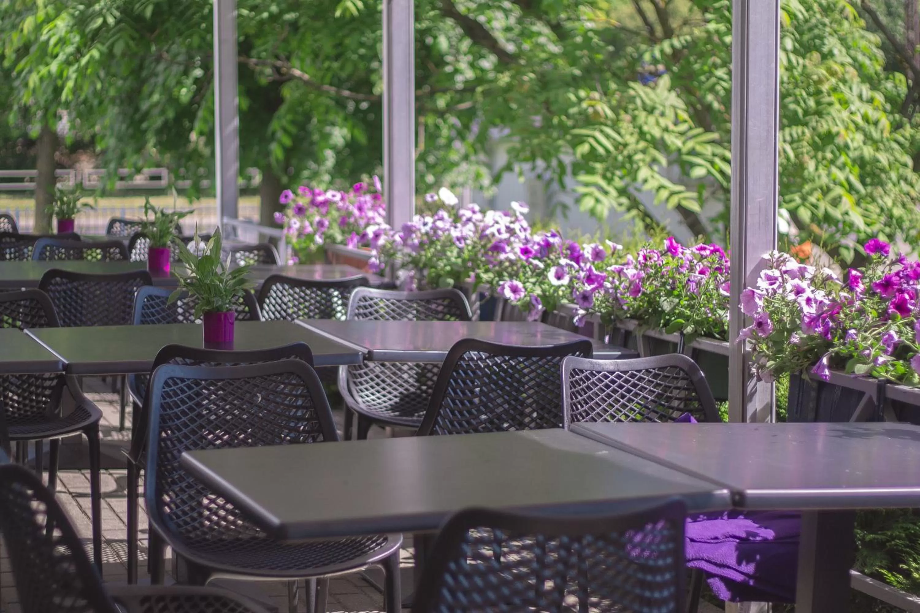 Balcony/Terrace in Bellevue Park Hotel Riga with FREE Parking