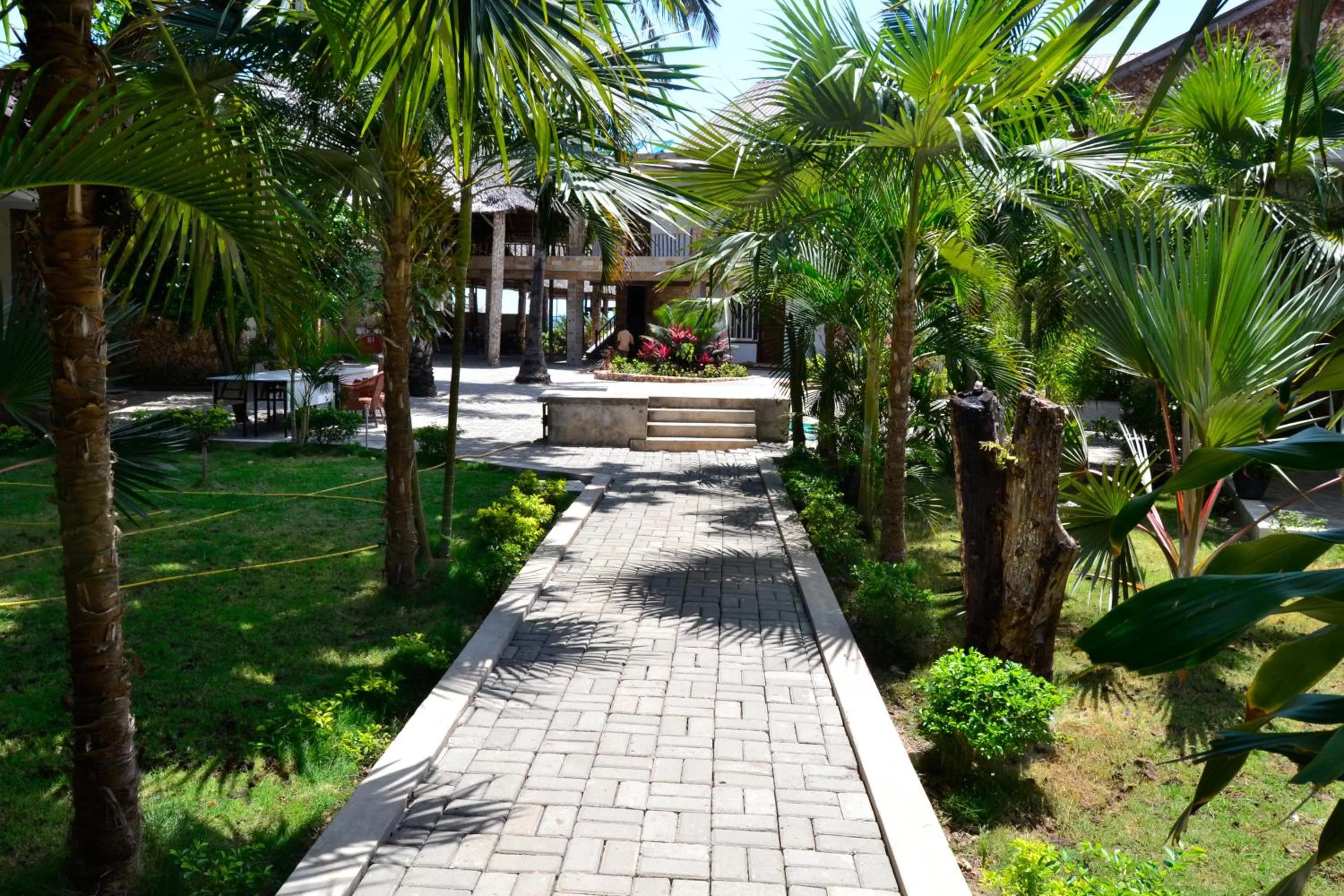 Garden in Serene Beach Resort
