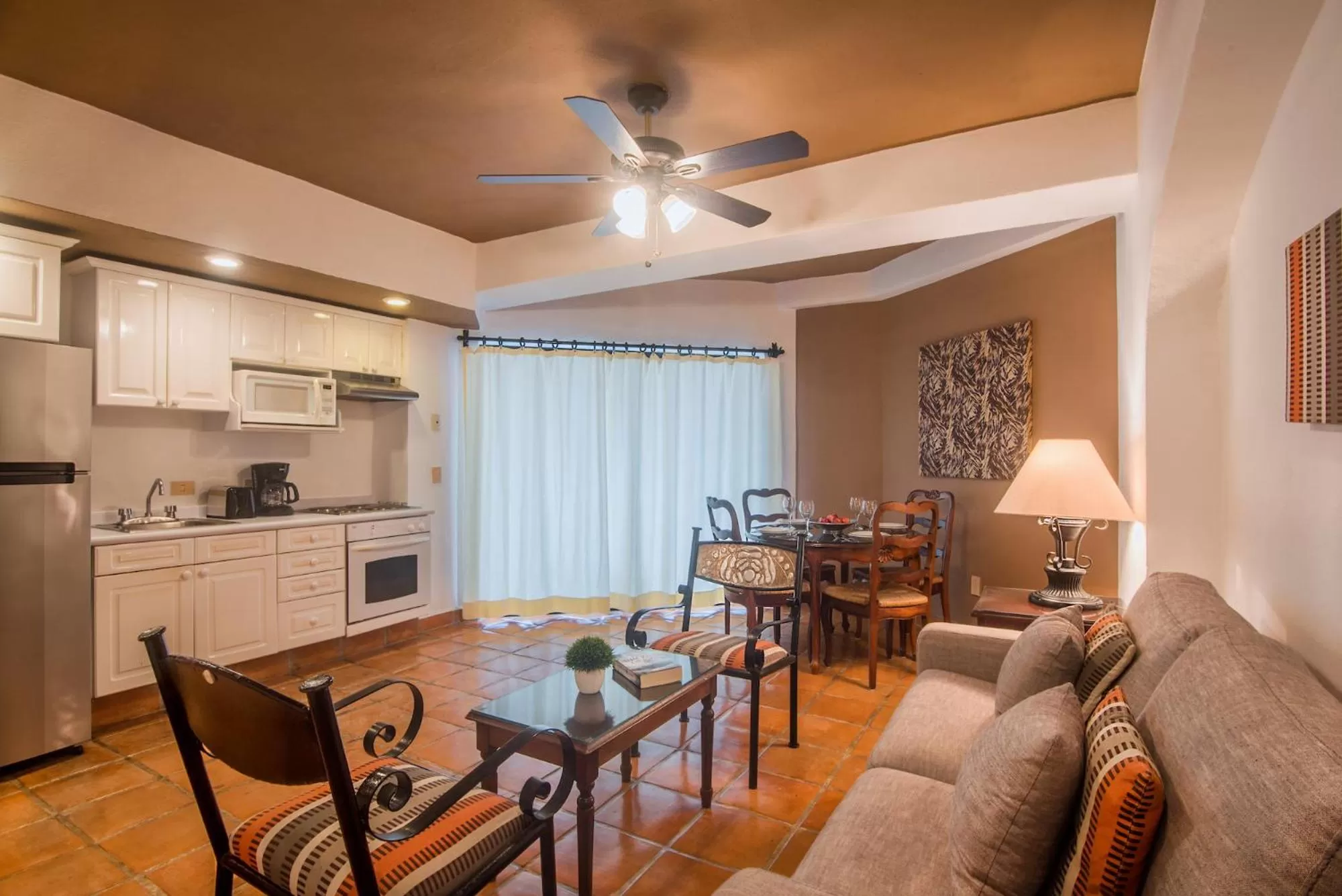 Kitchen or kitchenette in One Beach Street Zona Romantica Puerto Vallarta