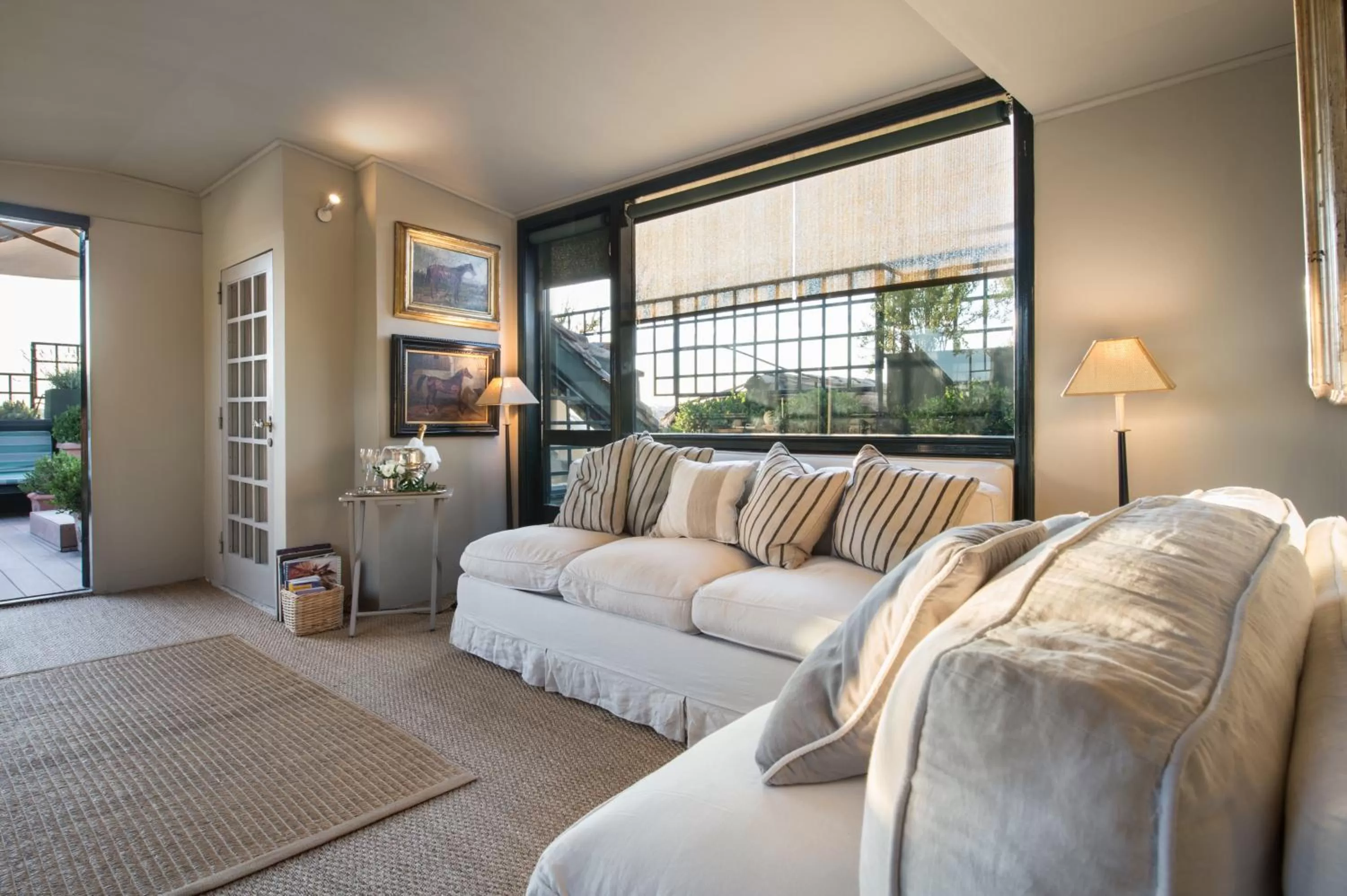 Living room in Residenza Napoleone III