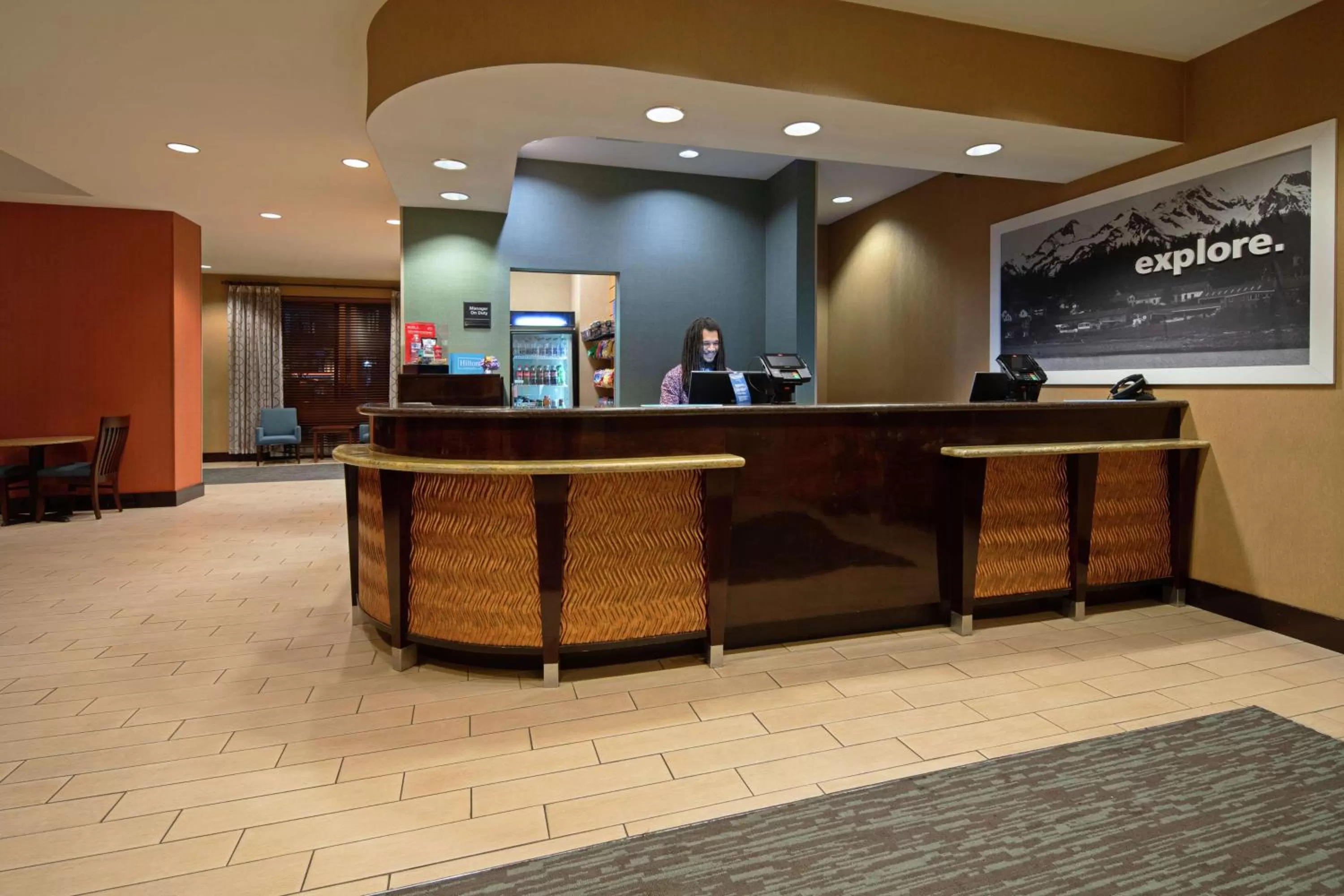Lobby or reception in Hampton Inn & Suites Bremerton