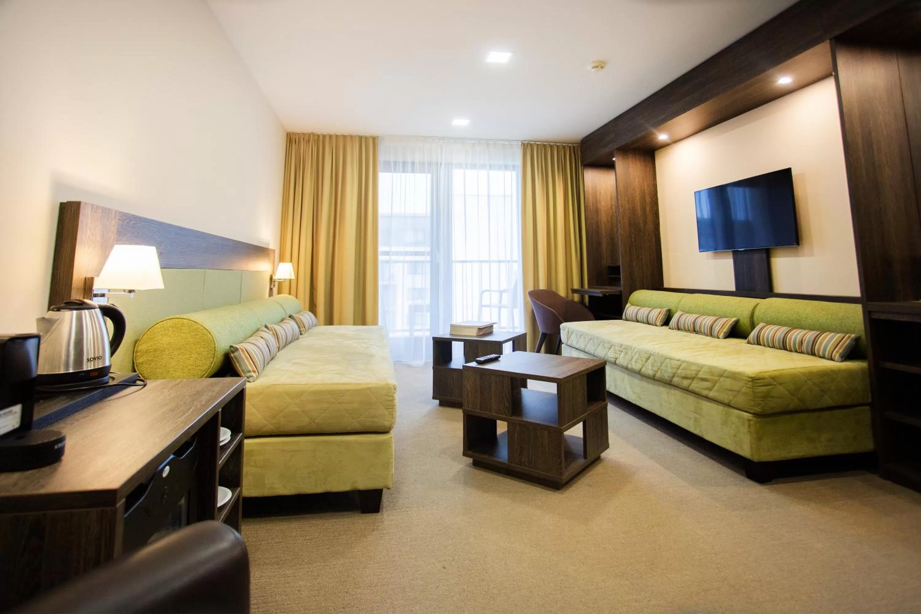 Photo of the whole room in X-BIONIC Hotel