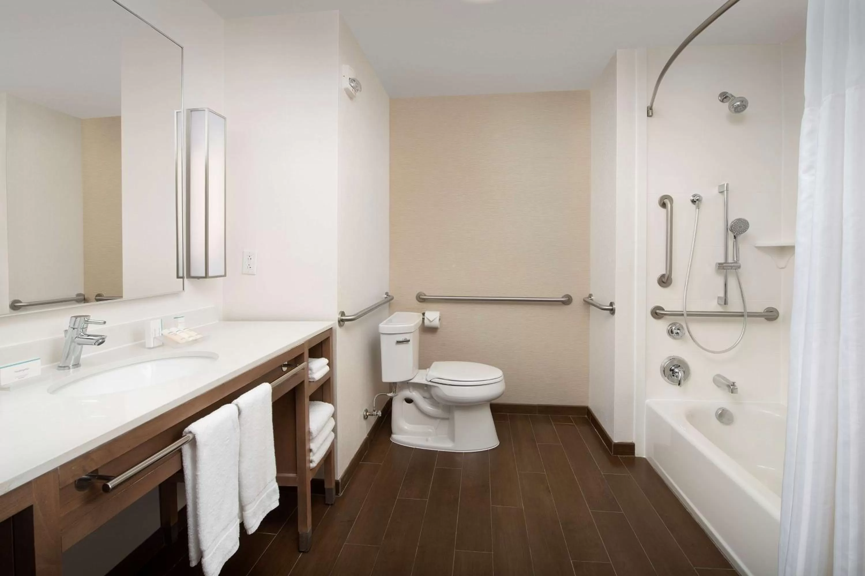 Bathroom in Hilton Garden Inn Charlotte Airport