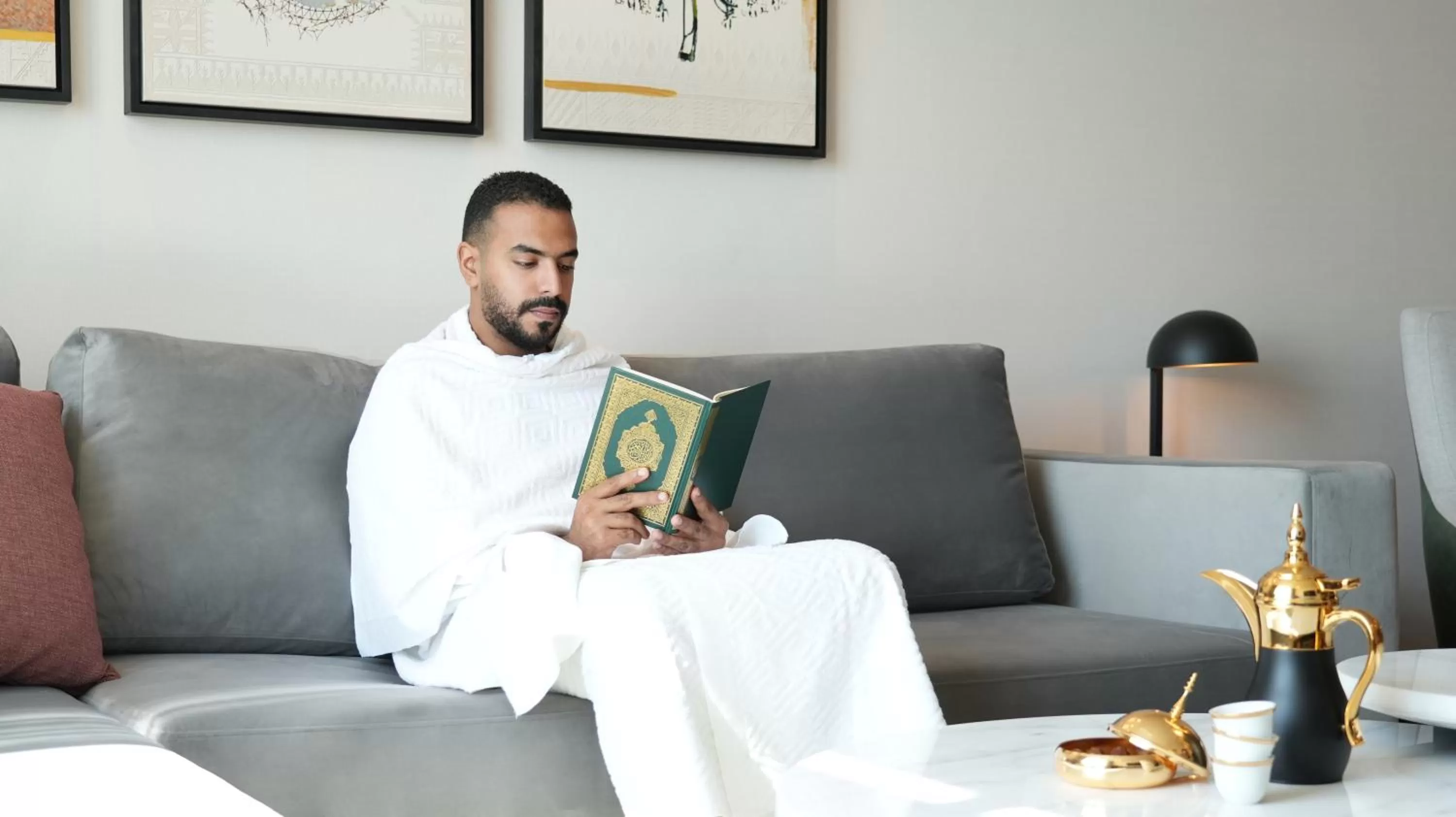 Living room in Swissotel Living Jeddah