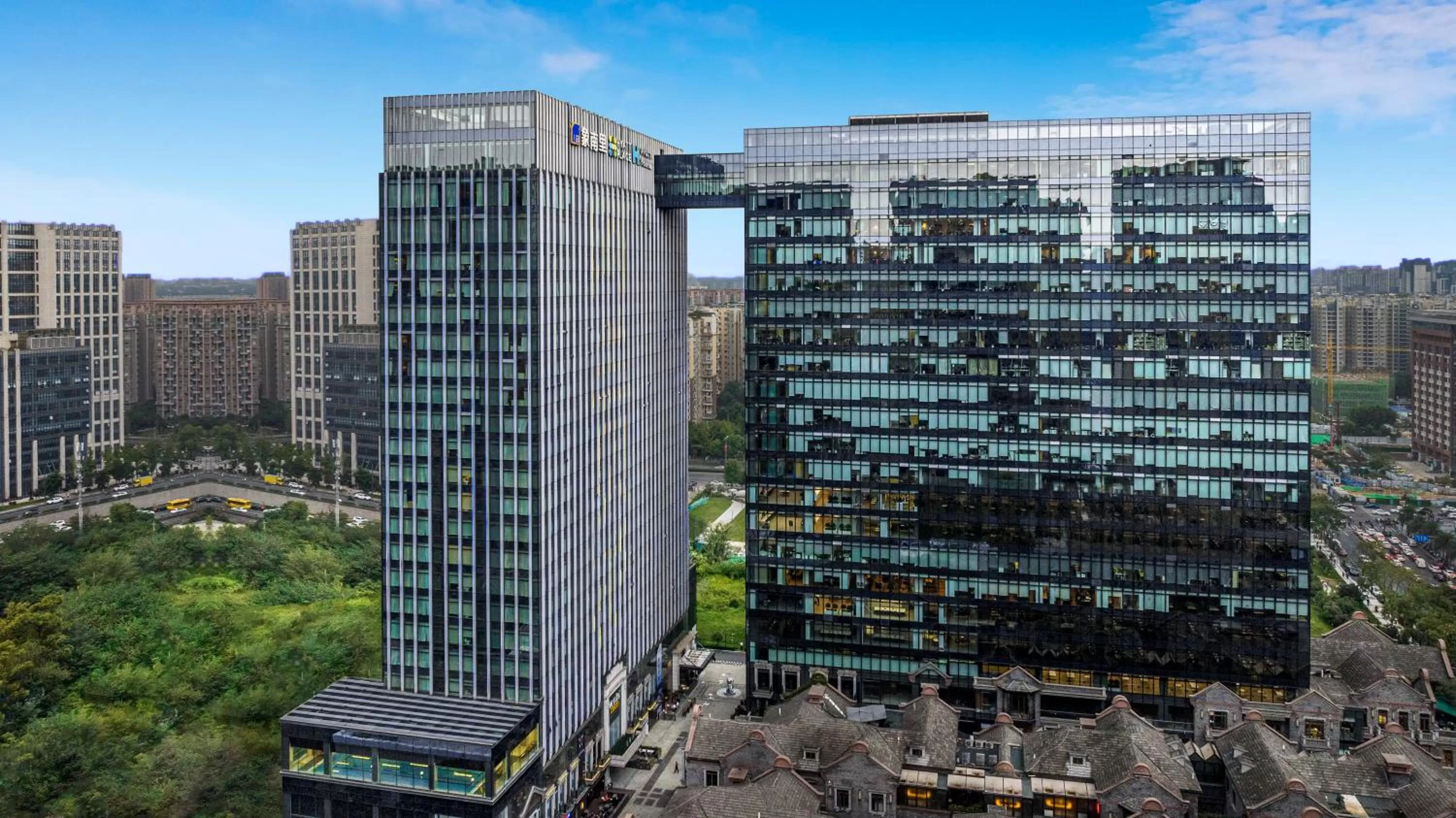 Property building in Hyatt House Chengdu Pebble Walk