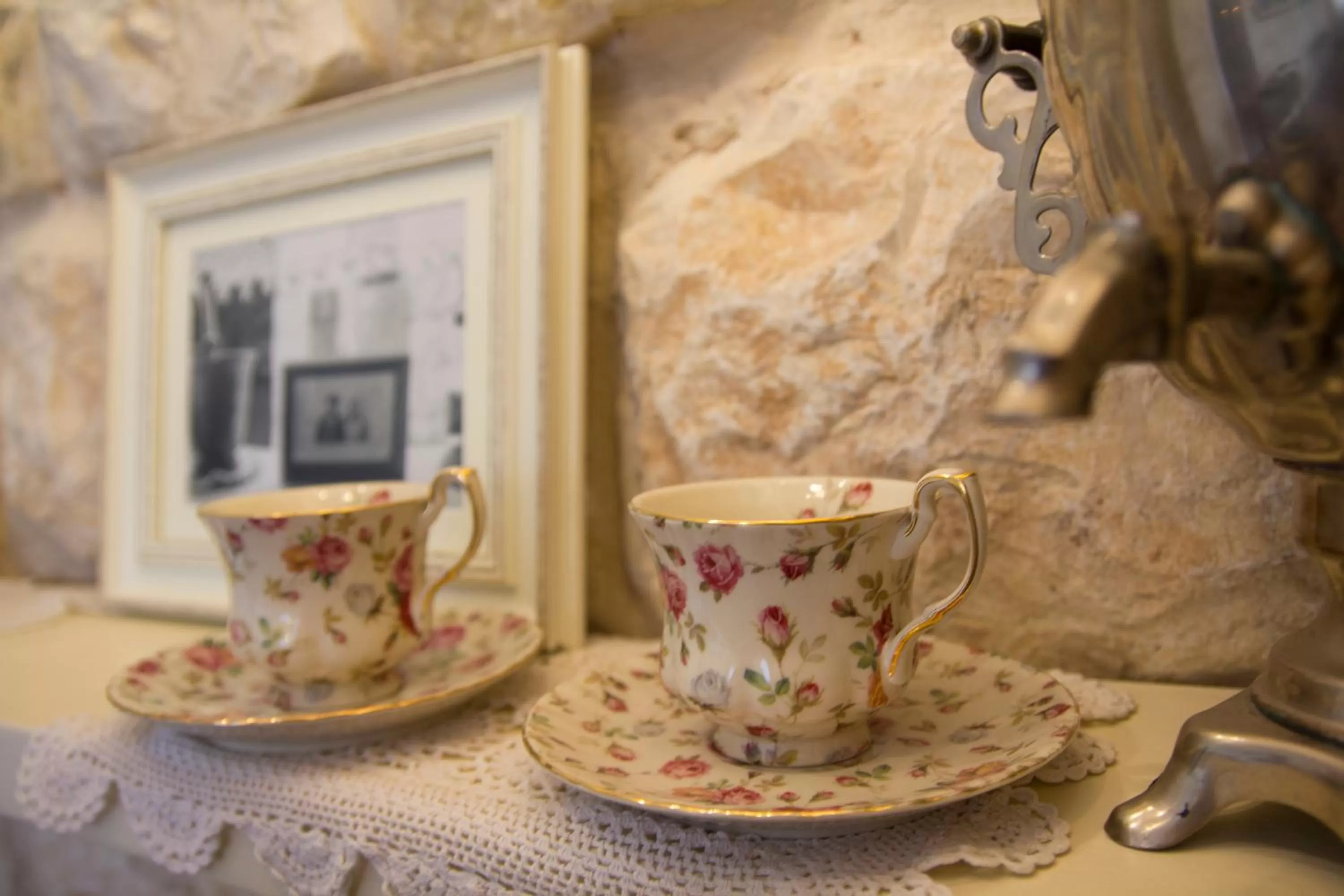 Decorative detail in Beit Shalom Historical boutique Hotel