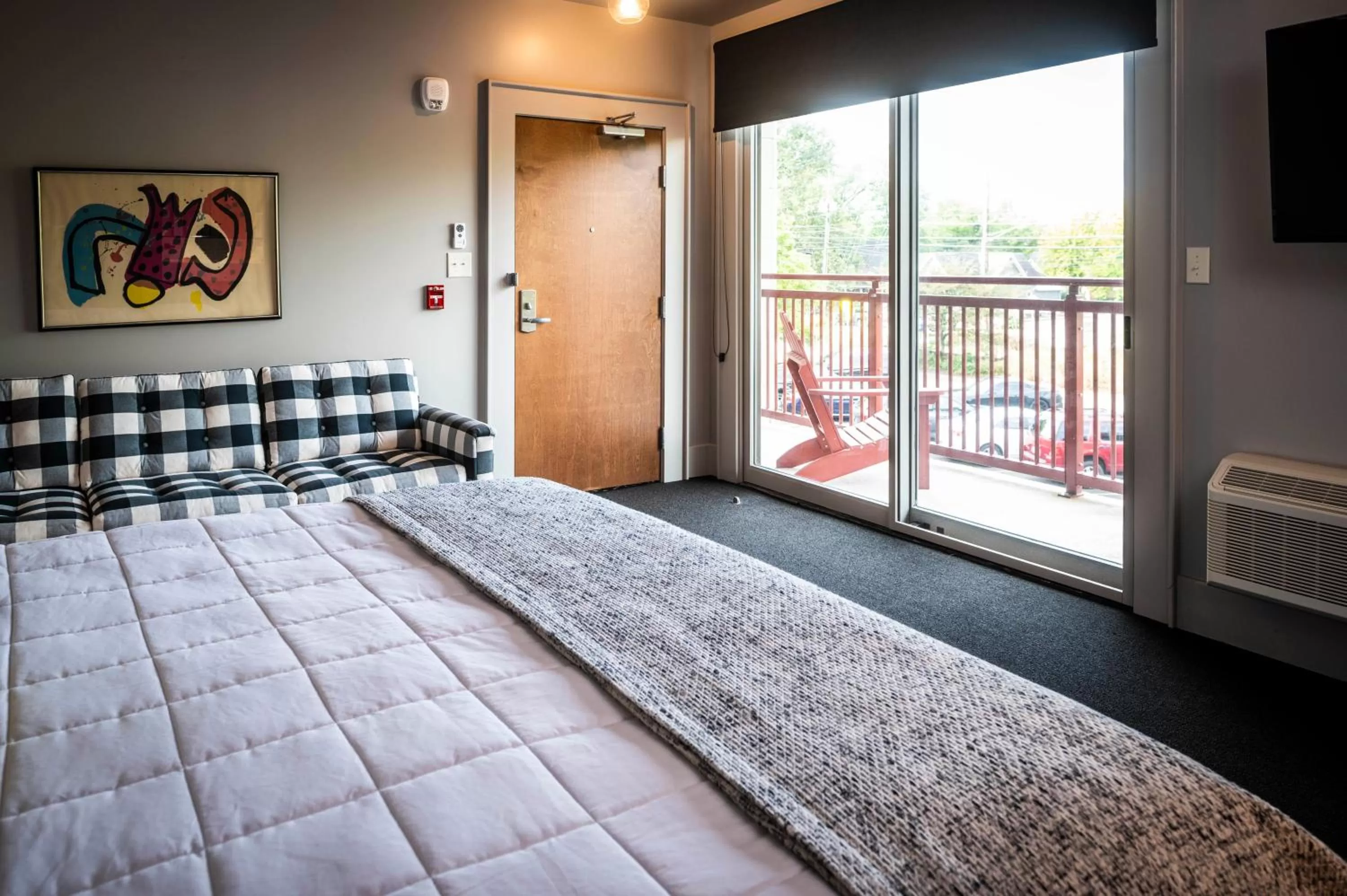 Photo of the whole room, Bed in Hotel Broad Ripple