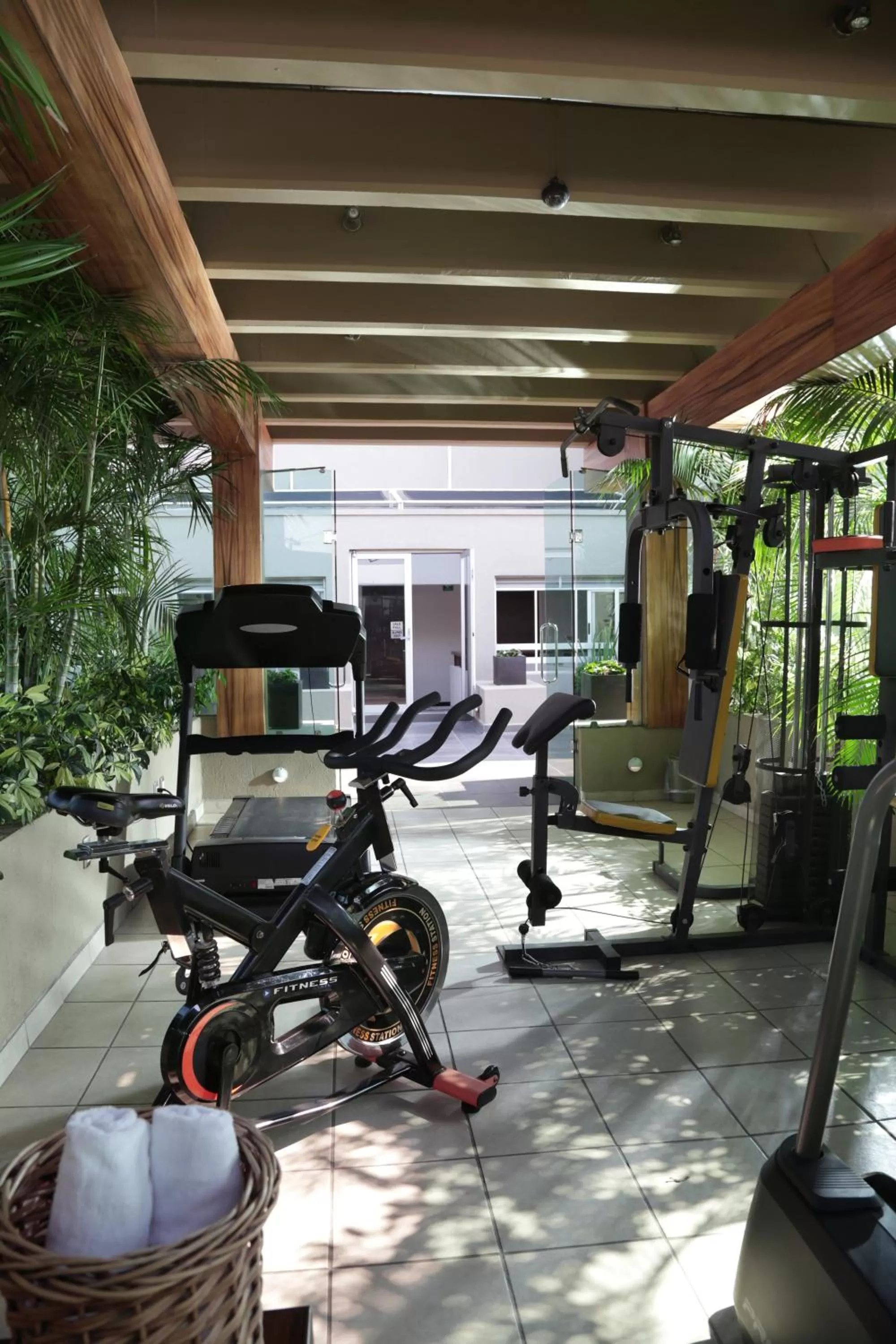 Fitness centre/facilities in Mesón Ejecutivo Guadalajara Minerva - Av México