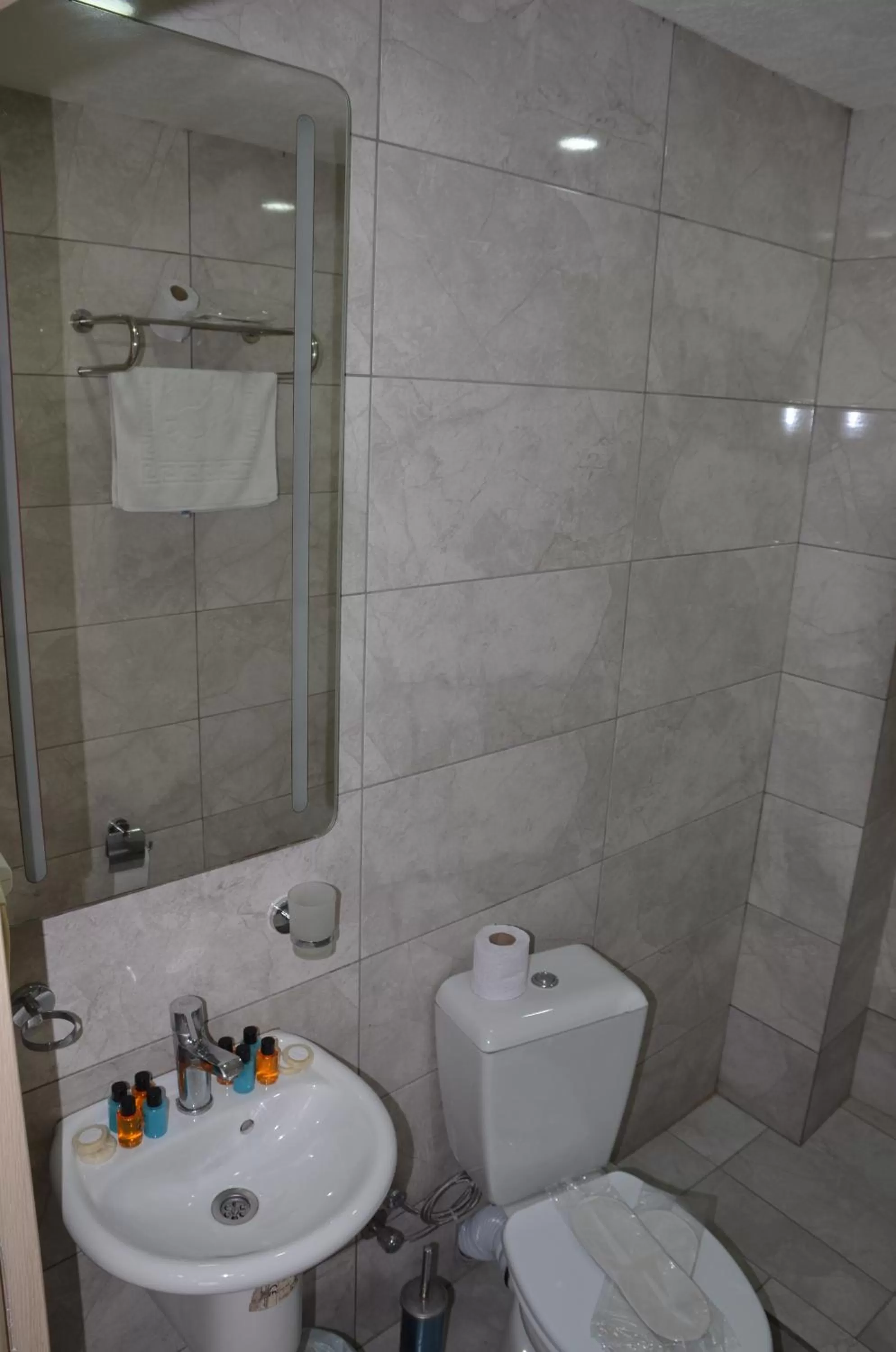 Shower in The Lola Hotel