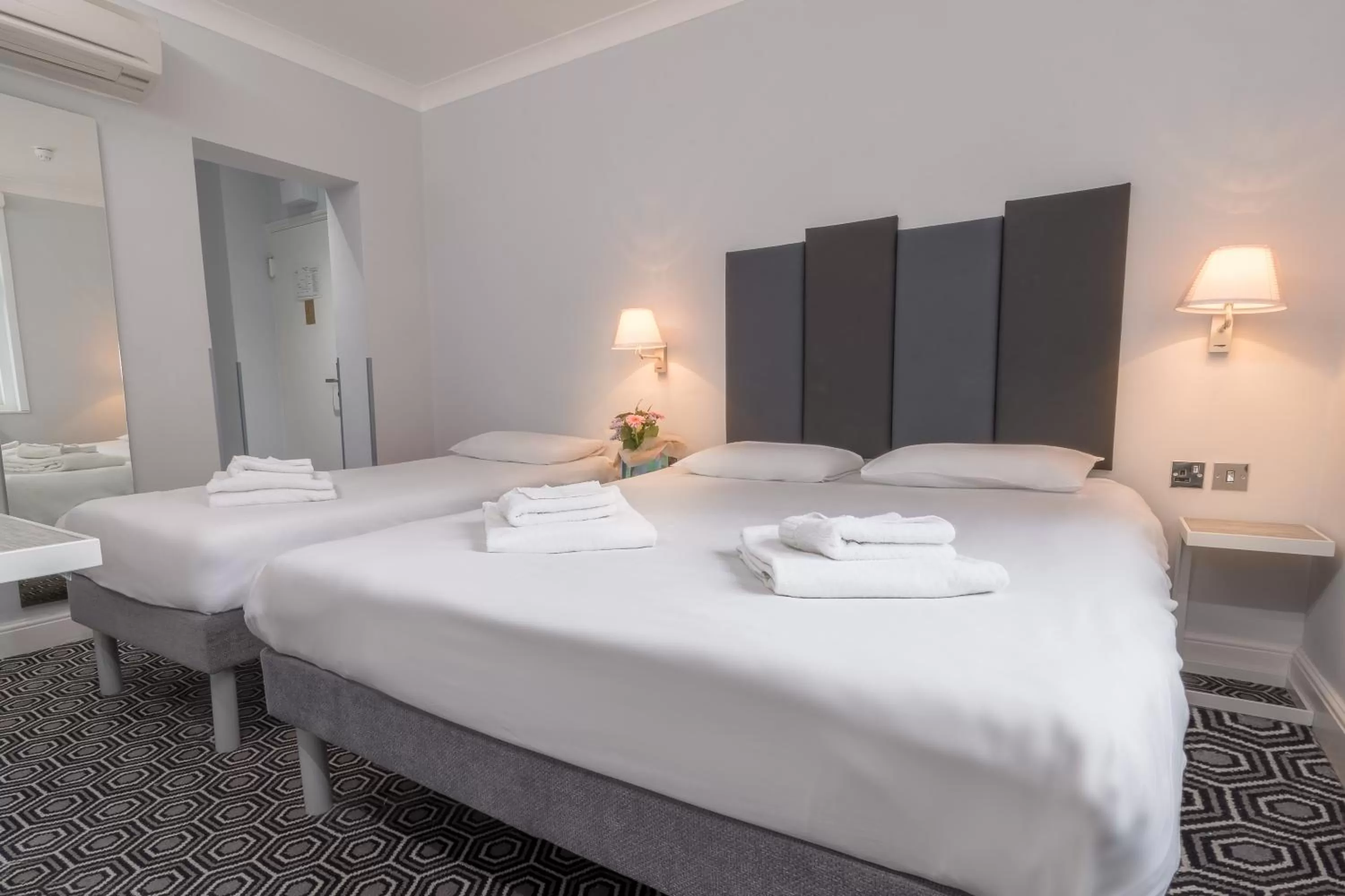 Bed in Victoria Inn London