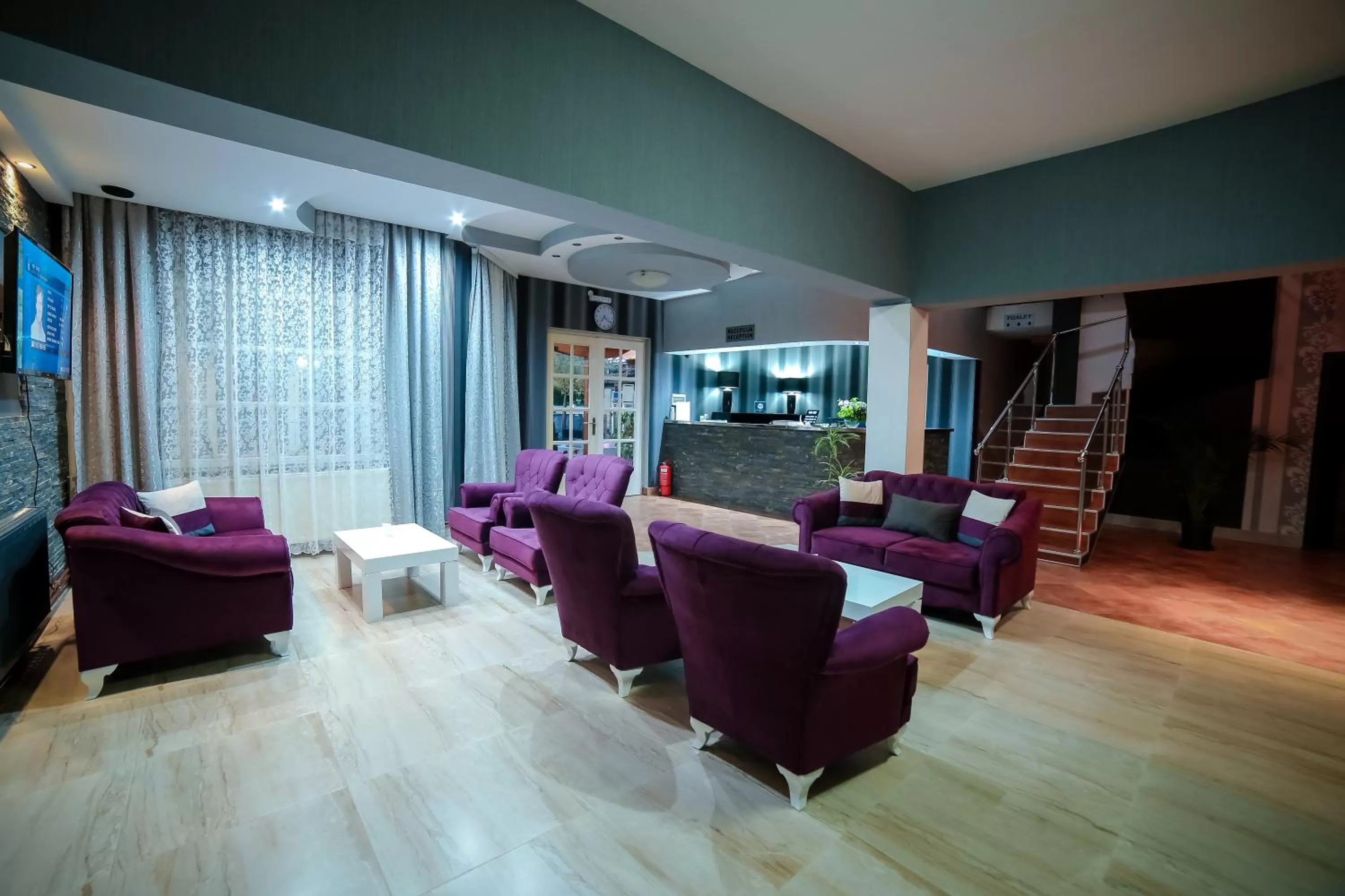 Lobby or reception in Garni Hotel Radović