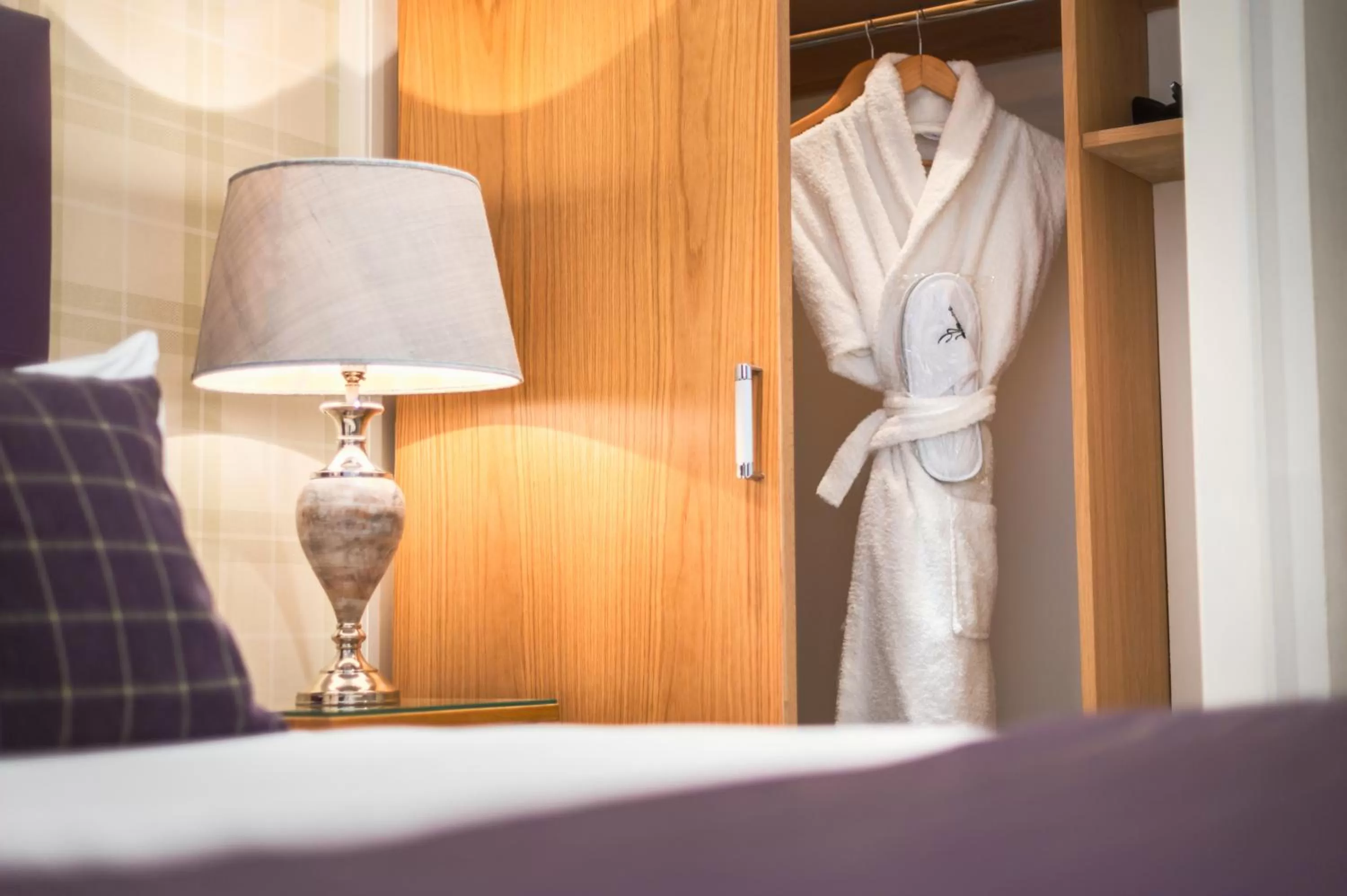 Bed in Braid Apartments by Mansley