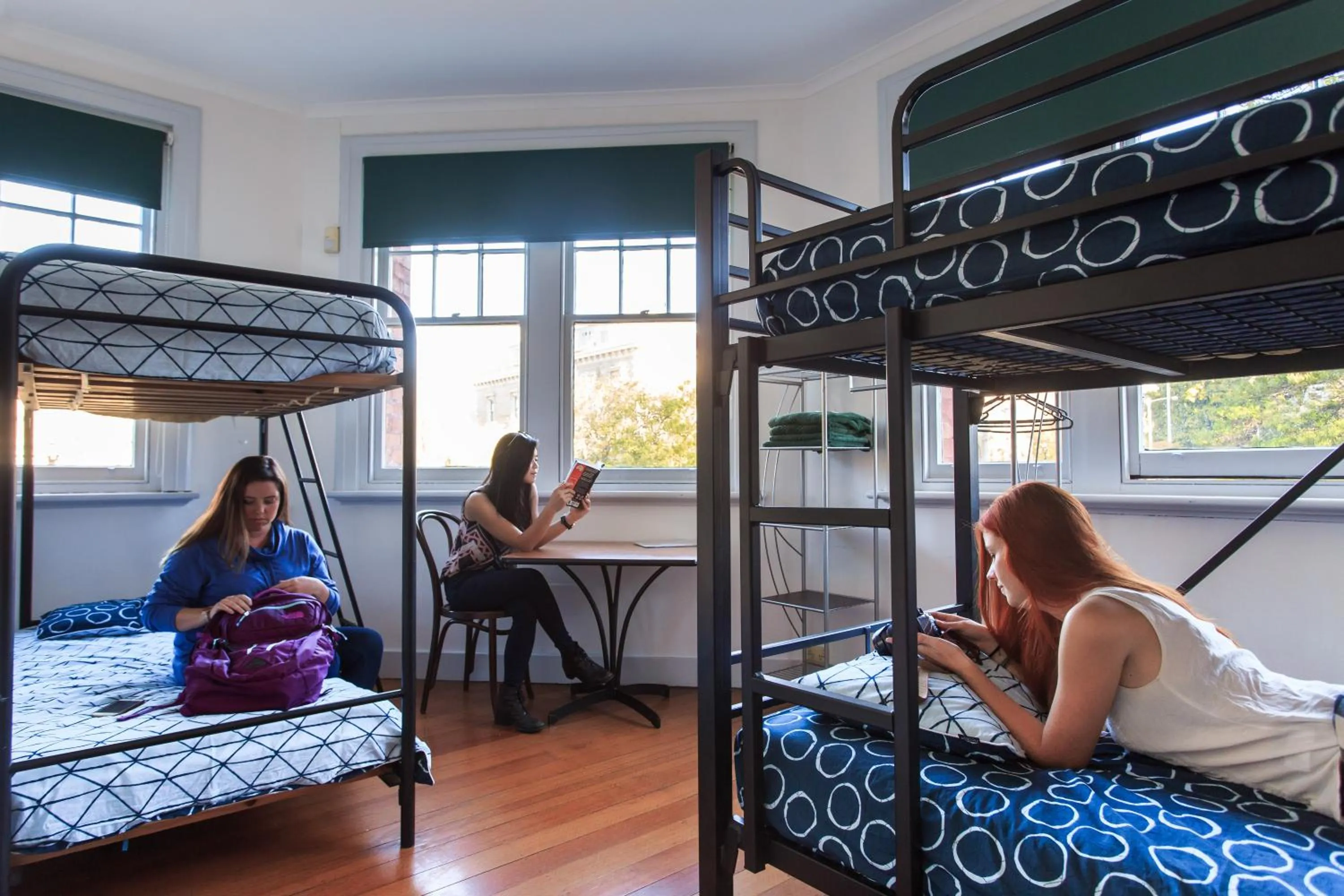 Bedroom, Bed in YHA Hobart Central