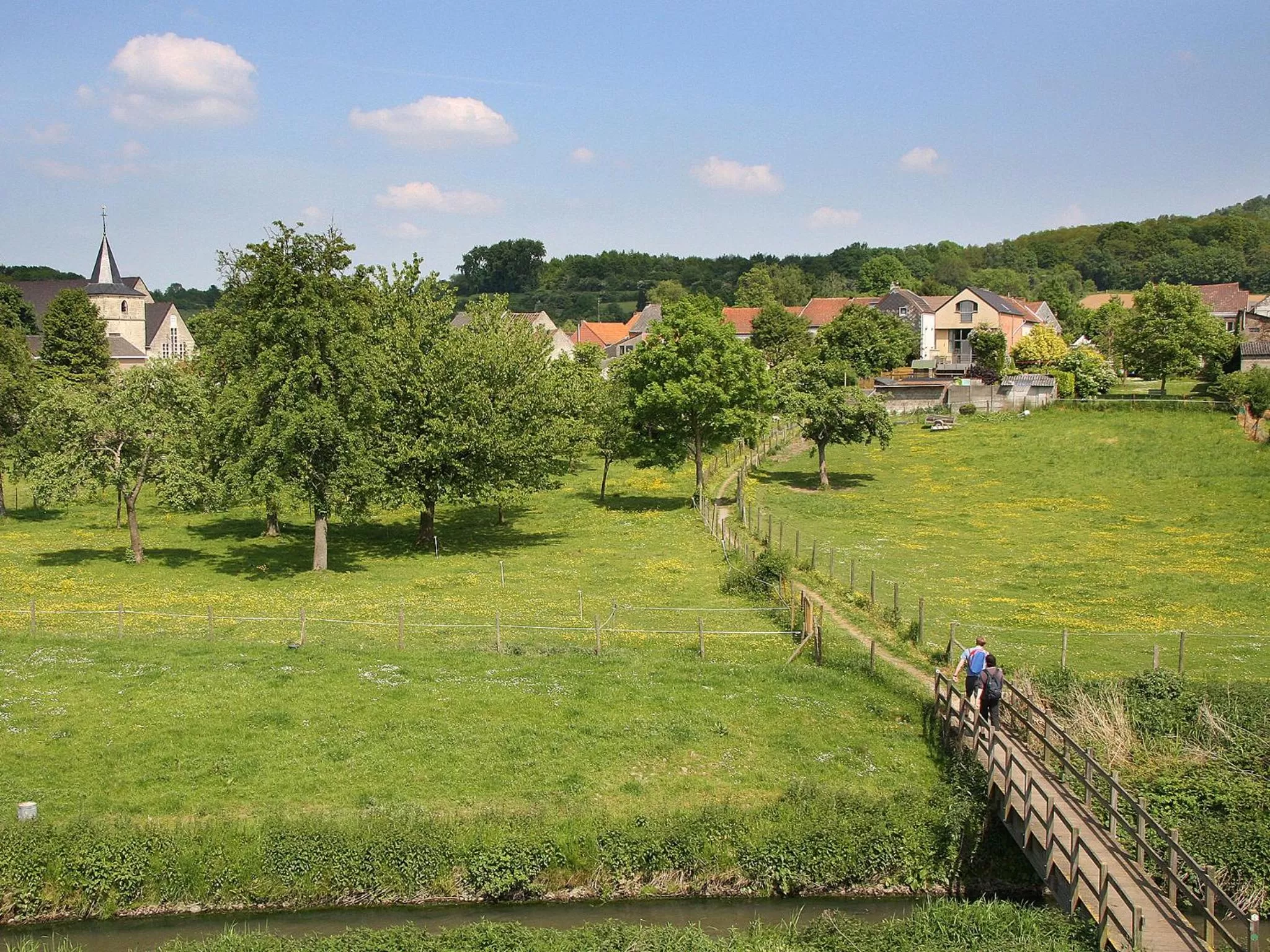 Area and facilities, Garden in B&B Montenakerhof