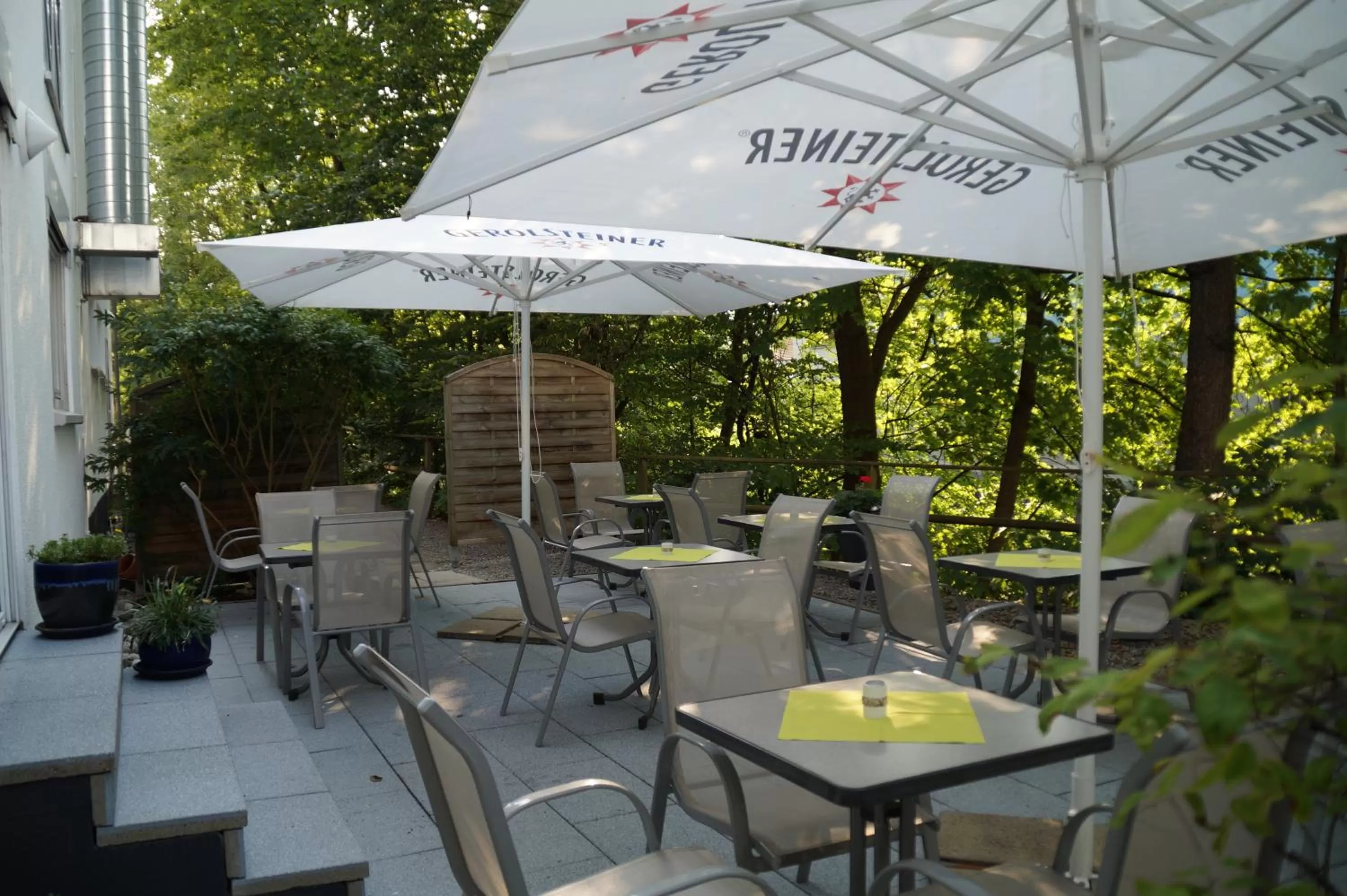 Patio in Hotel Fortuna