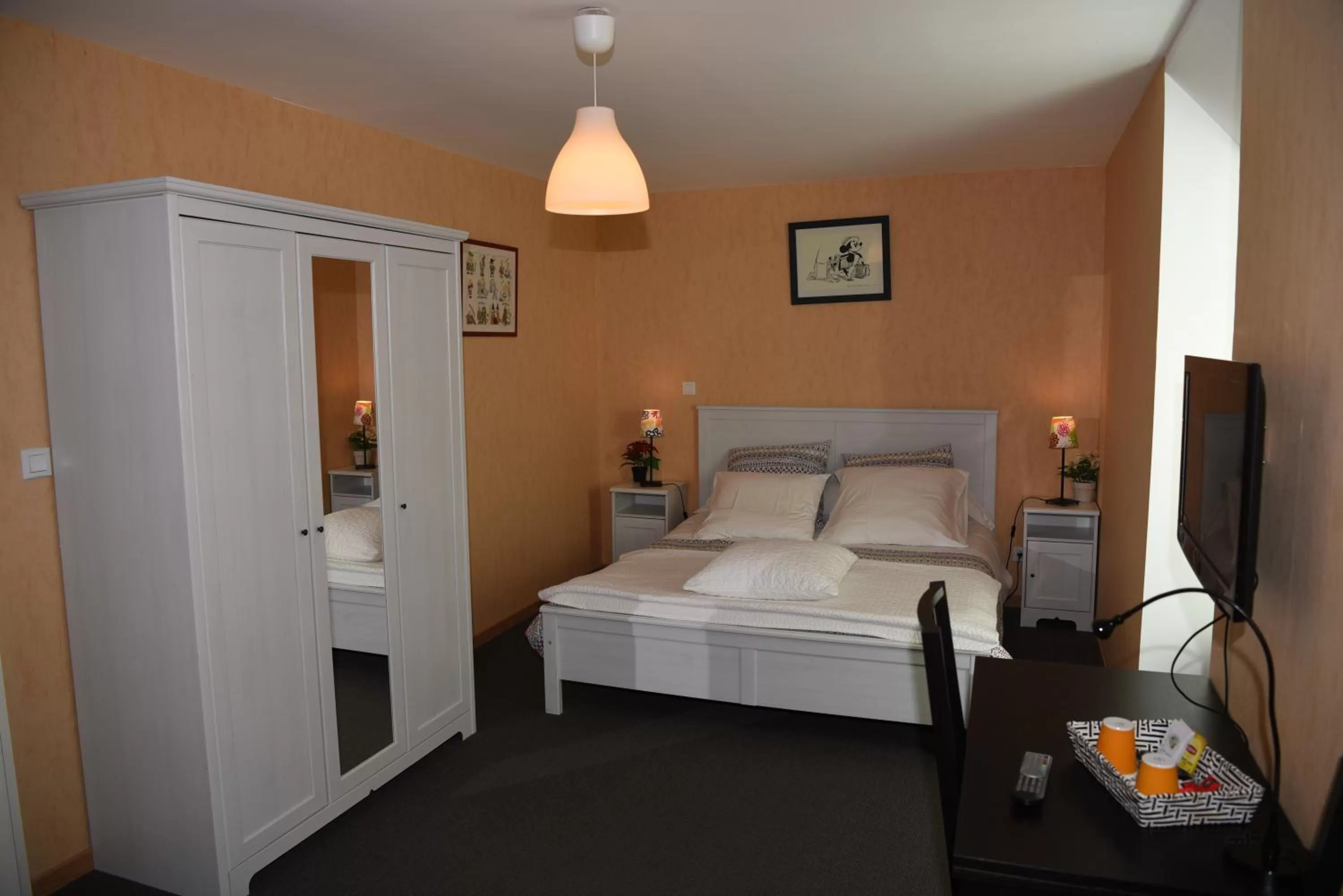 Bed in La Maison D'hôtes Du Mont Des Cats