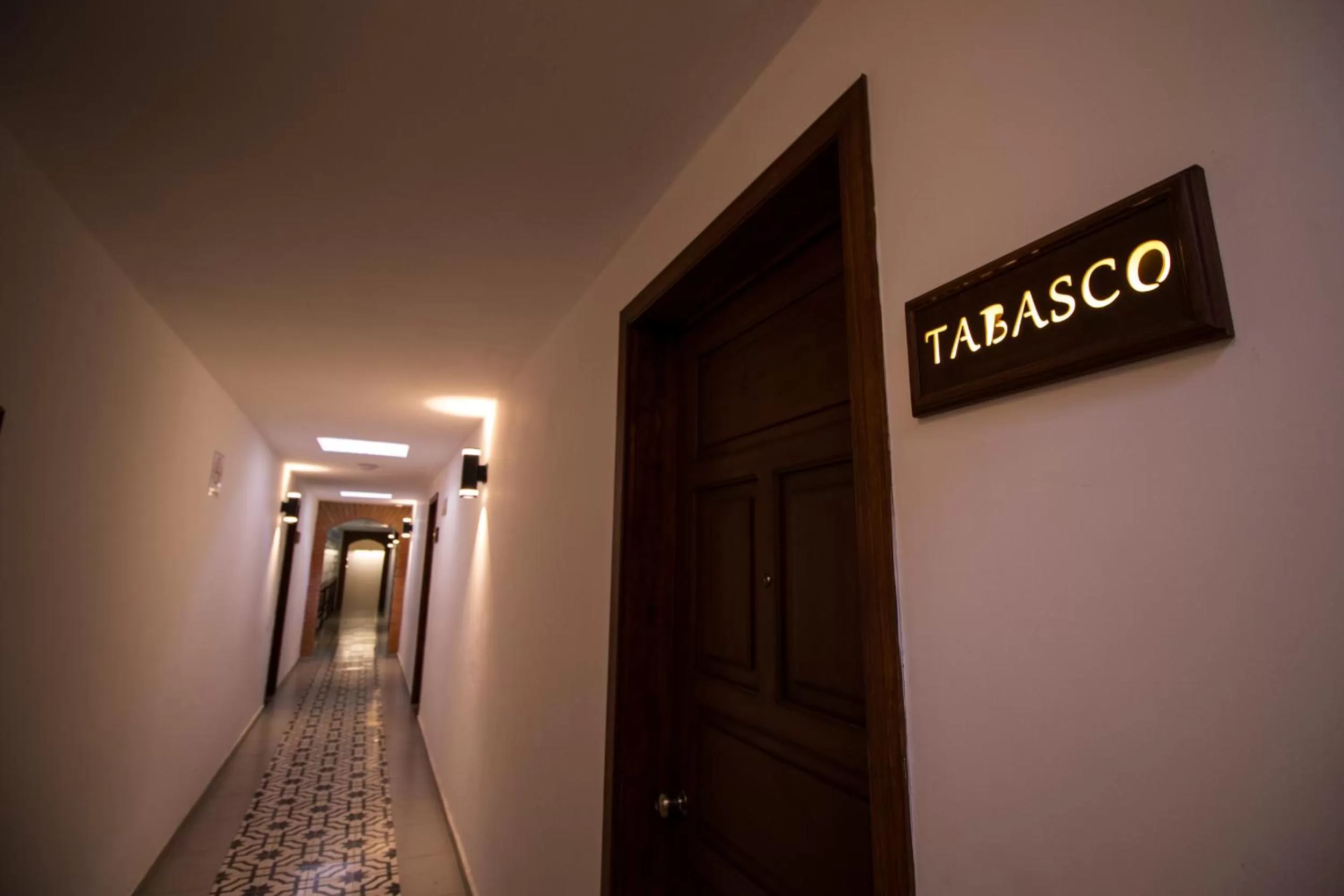 Decorative detail in Hotel Santa Rosa