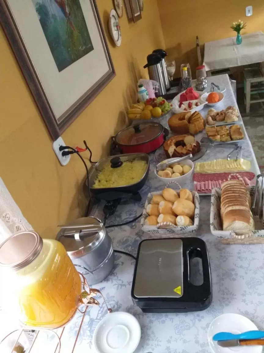 Breakfast in Pousada Dois Rios