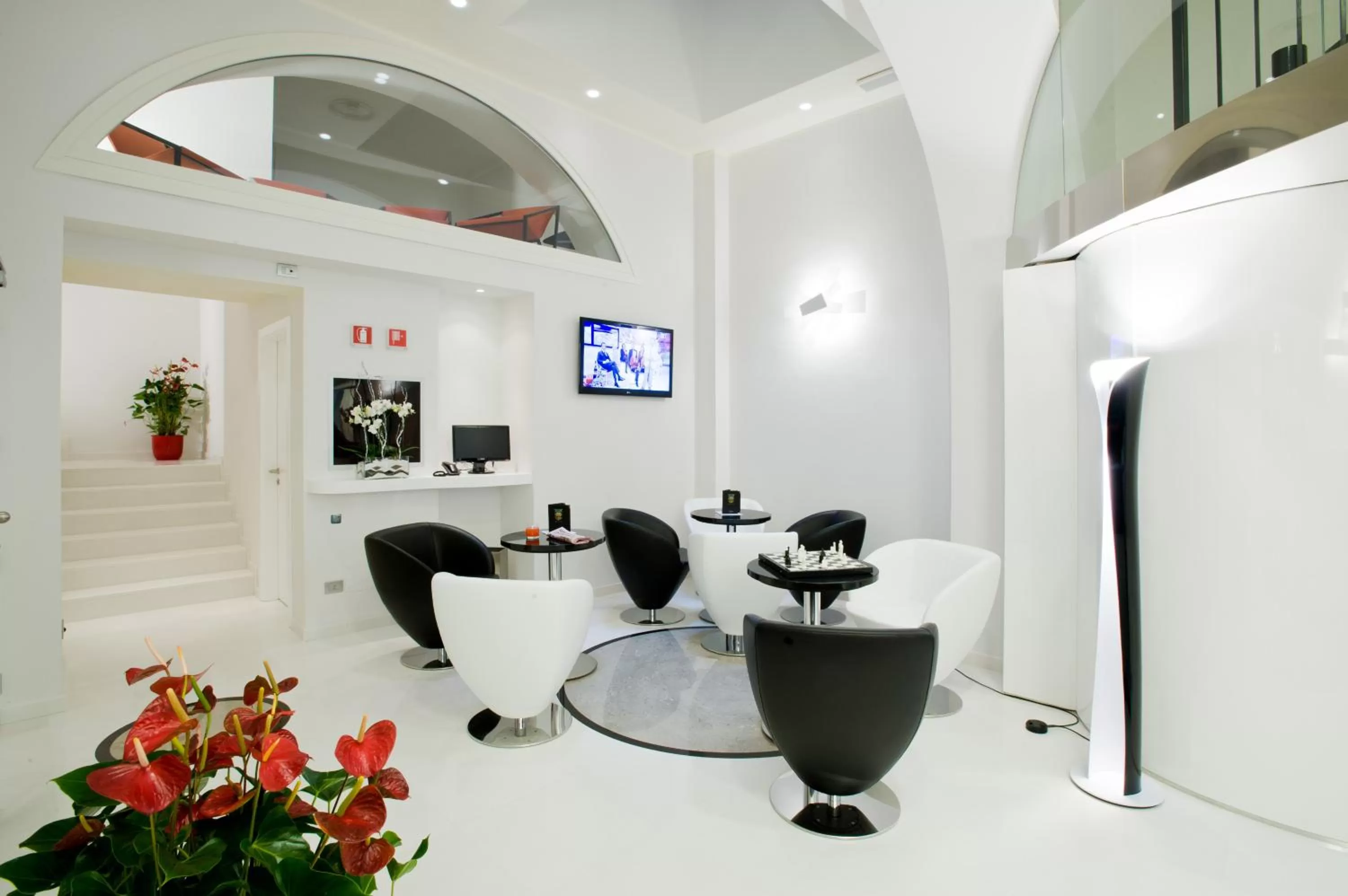 Lounge or bar in Hotel Coppe Trieste - Boutique Hotel