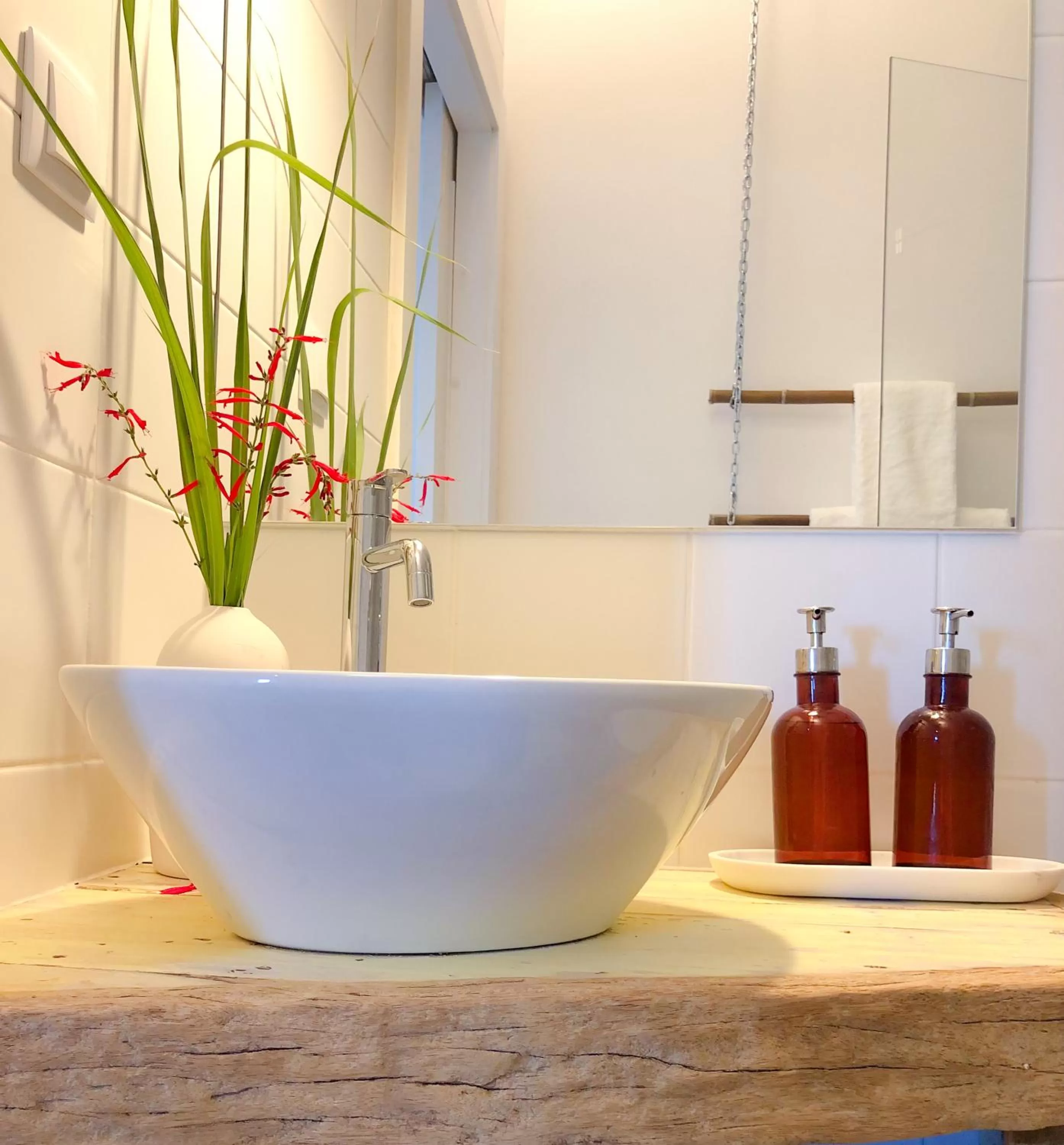 Shower, Bathroom in Altanure - Almatere Food Forest Boutique Hotel