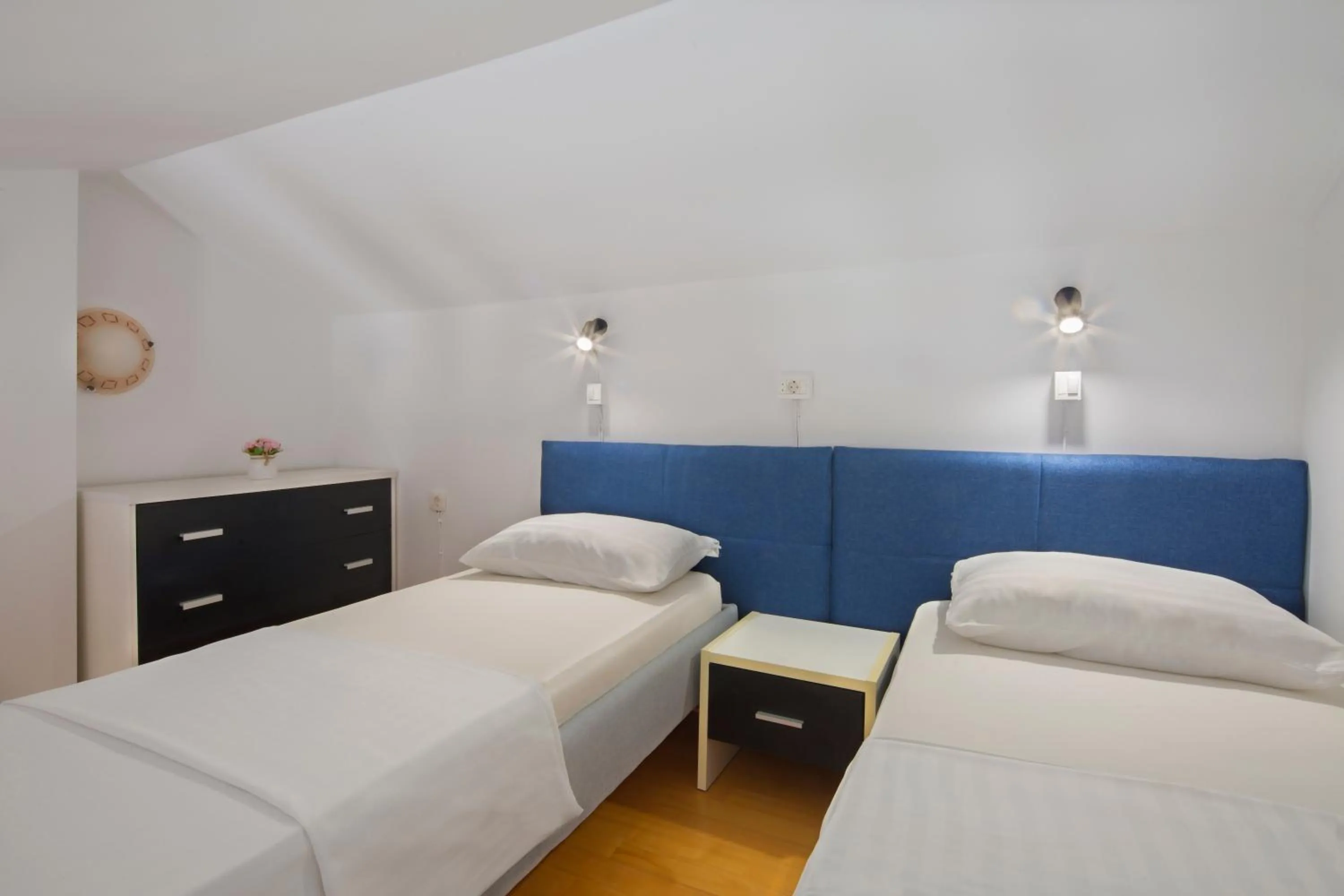 Bedroom, Bed in Spa Resort Bečići