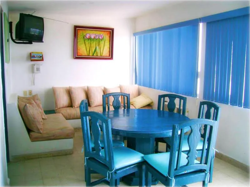 Dining area in Coral Clubes Acapulco