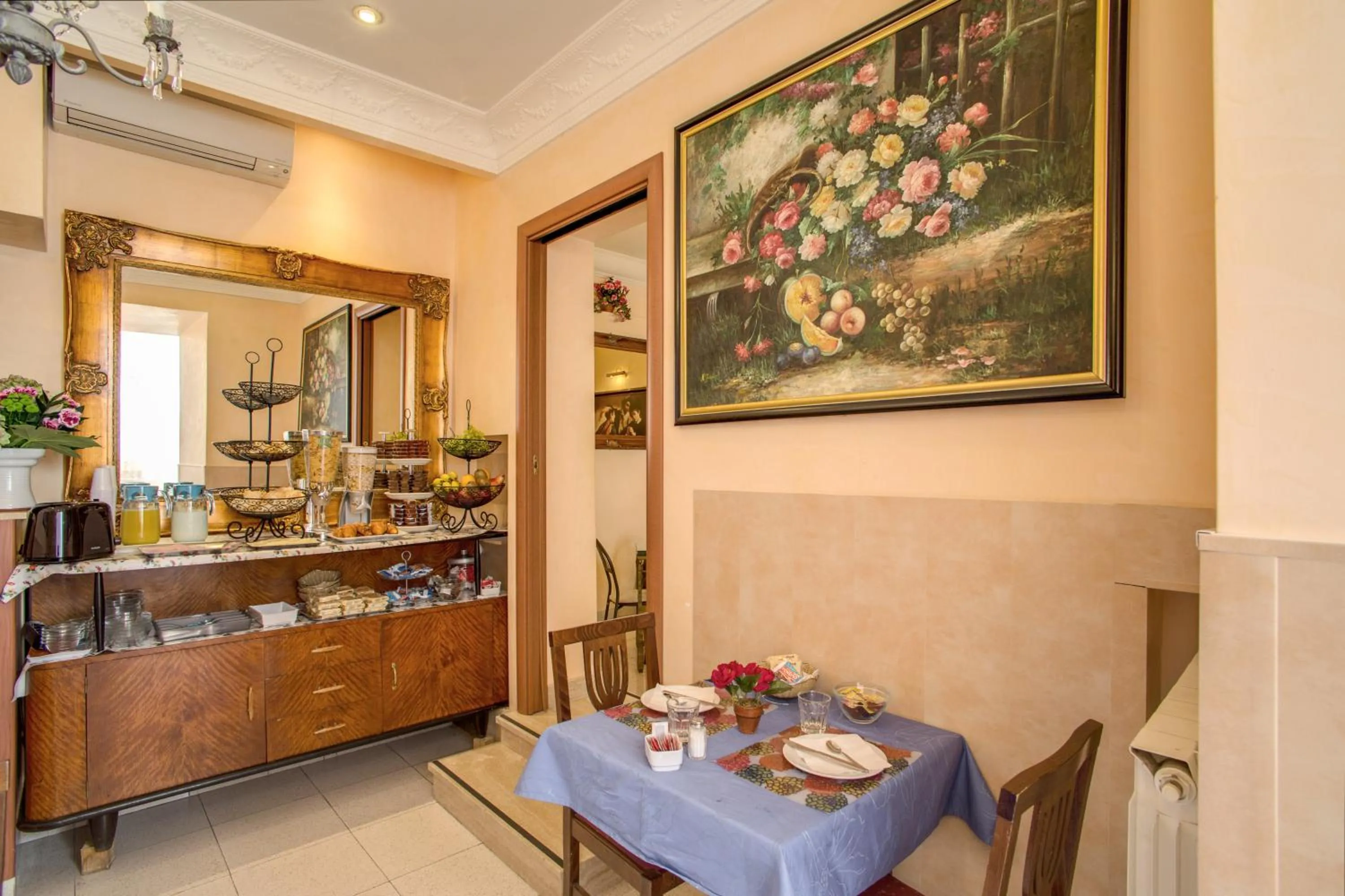 Restaurant/places to eat in Hotel Caravaggio