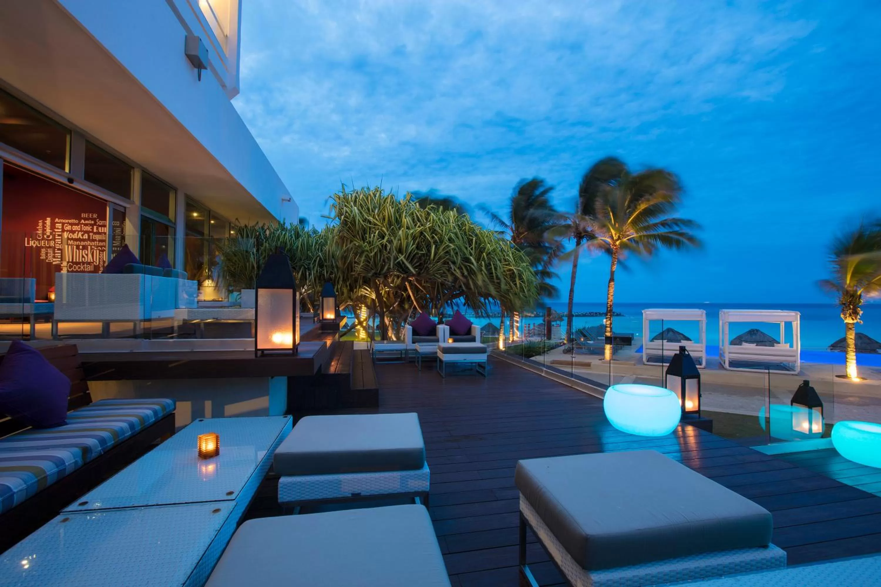 Balcony/Terrace in Altitude at Krystal Grand Cancun - All Inclusive